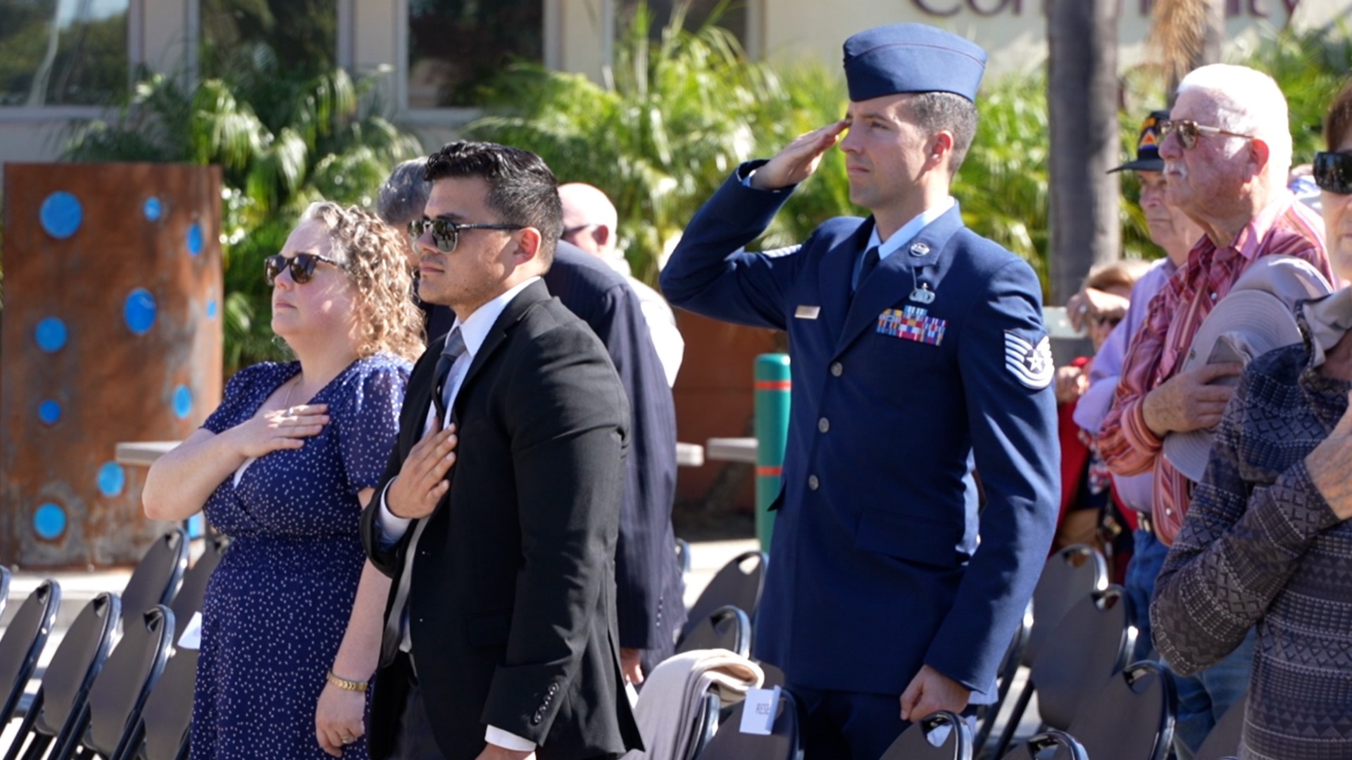 The Santa Maria community came together for the Annual Veterans Day Ceremony on Saturday. 
