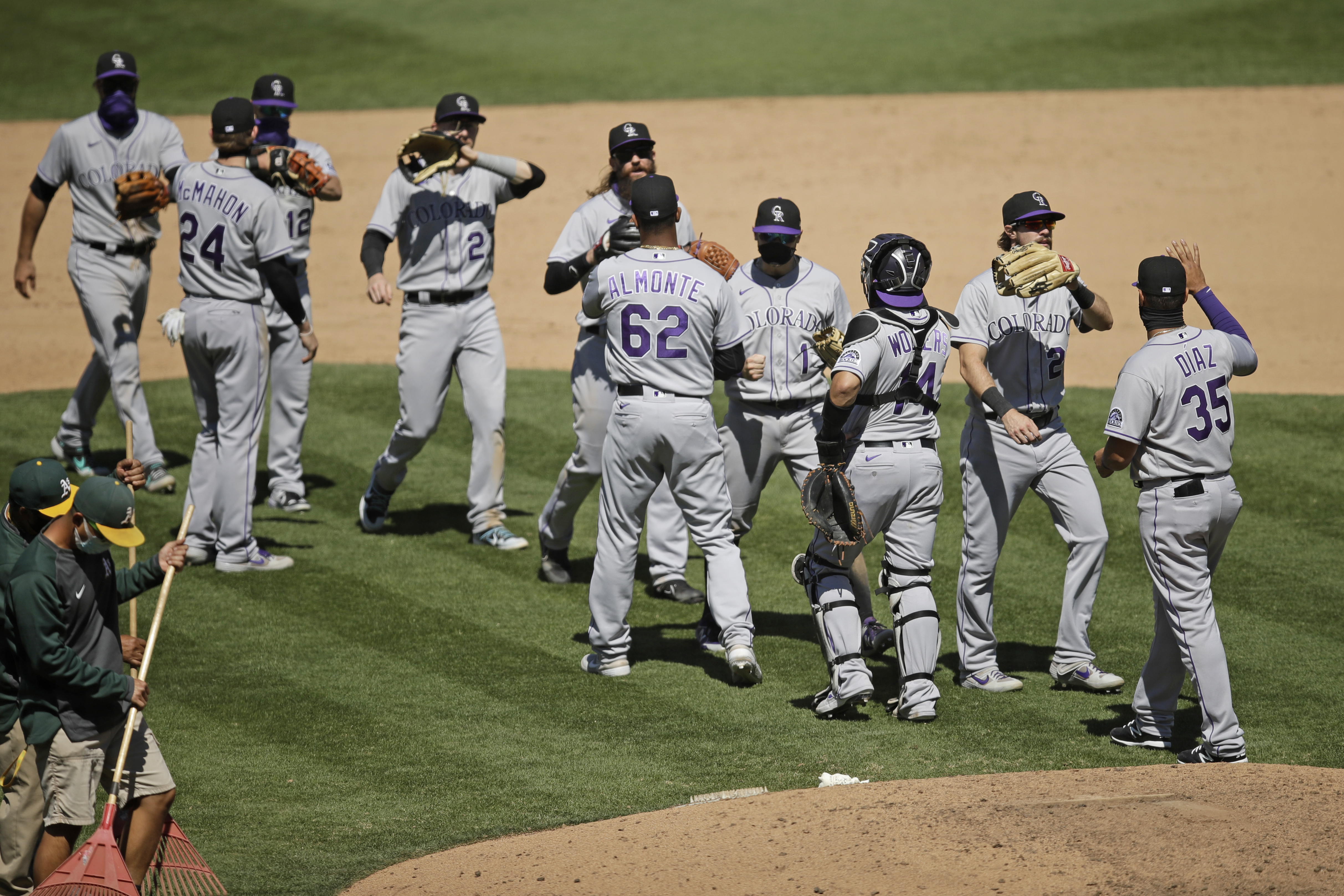 Rockies Athletics Baseball