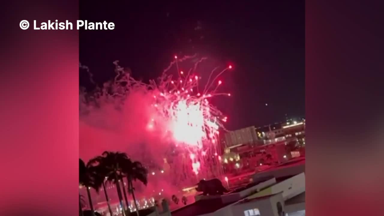 Fireworks in Tampa