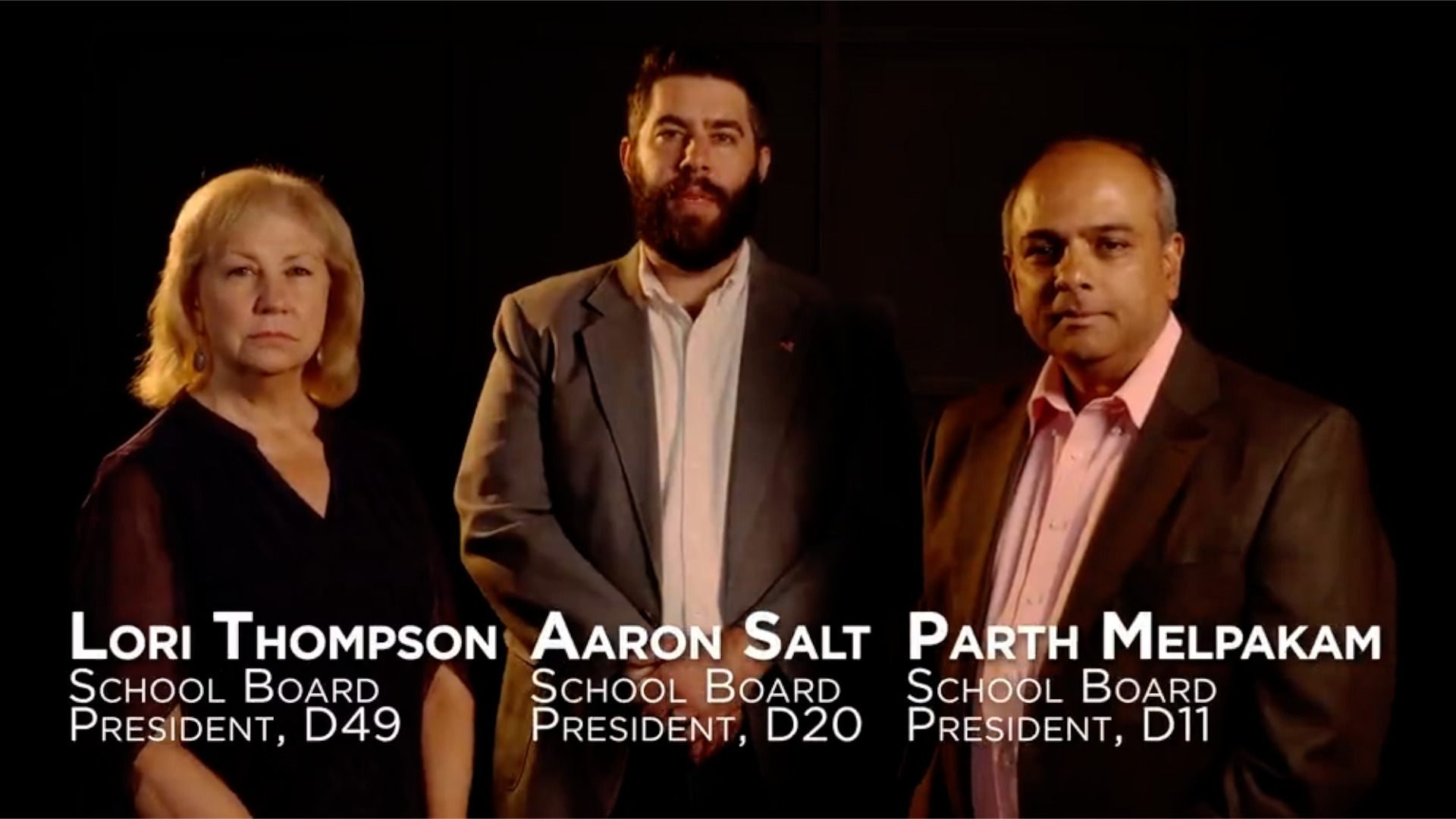 school board president campaign