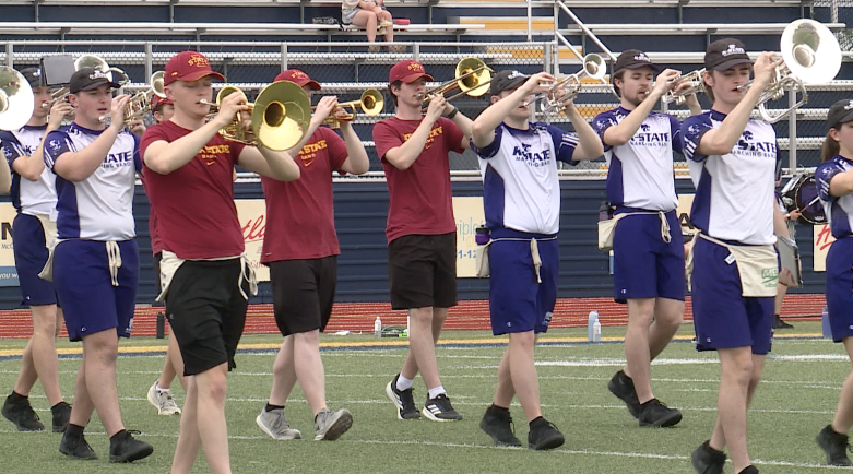 Kansas State and Iowa State Bands Unite for Historic Ireland Performance