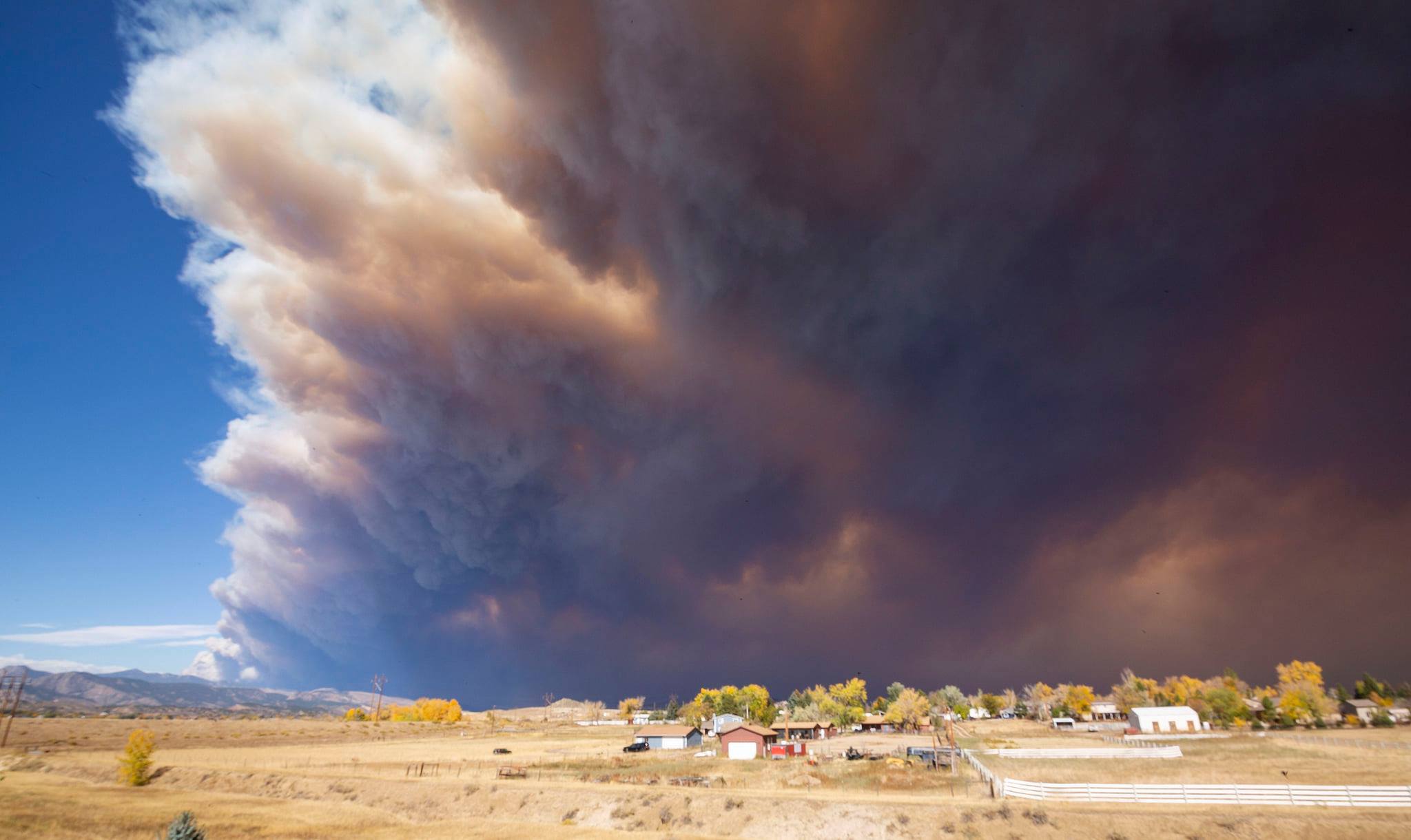 Cameron Peak Fire_Oct 14 2020_by Facebook user Chilly A. Willy
