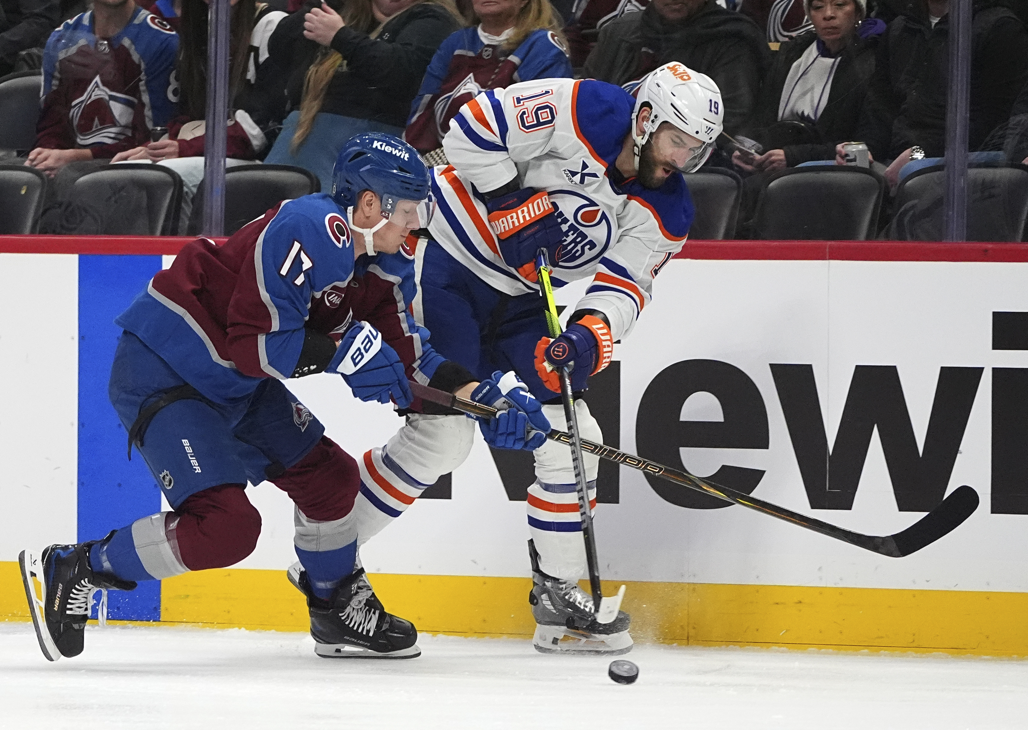 Oilers Avalanche Hockey