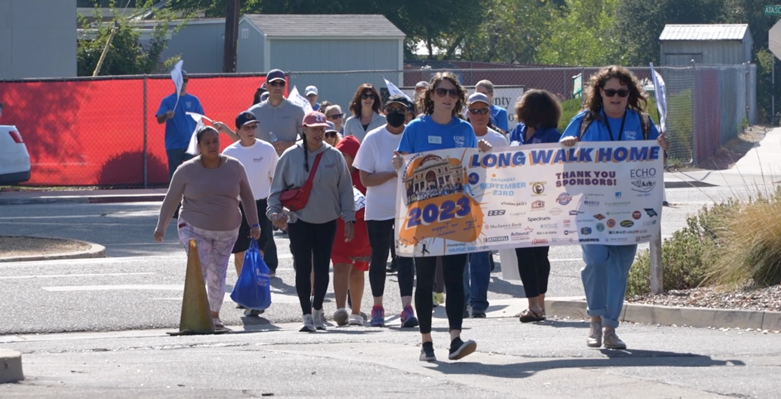 Community members walked around the City of Atascadero to raise funds for the El Camino Homeless Organization (ECHO) during its 12th annual Long Walk Home fundraiser.