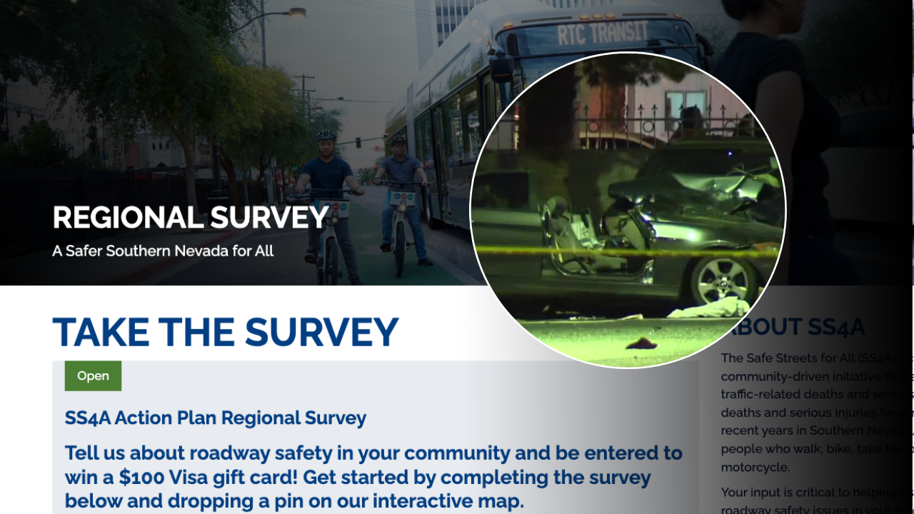 RTC launches survey as part of new Safe Streets For All initiative for Southern Nevada