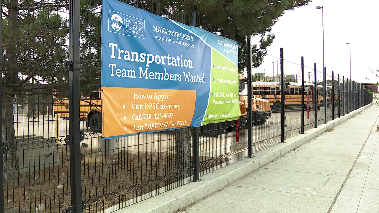Denver Public Schools bus depot Hill Top