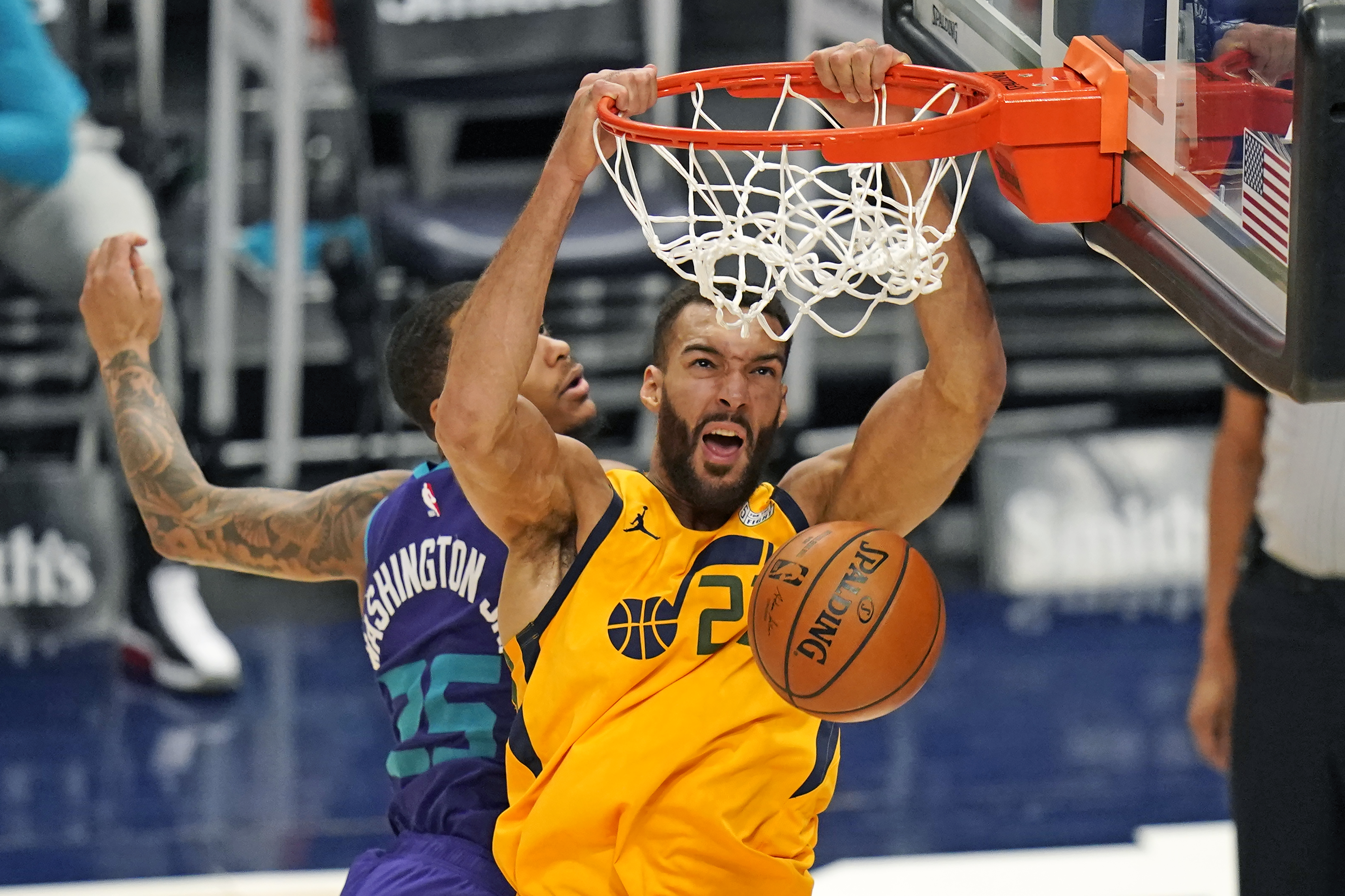 Rudy Gobert, P.J. Washington
