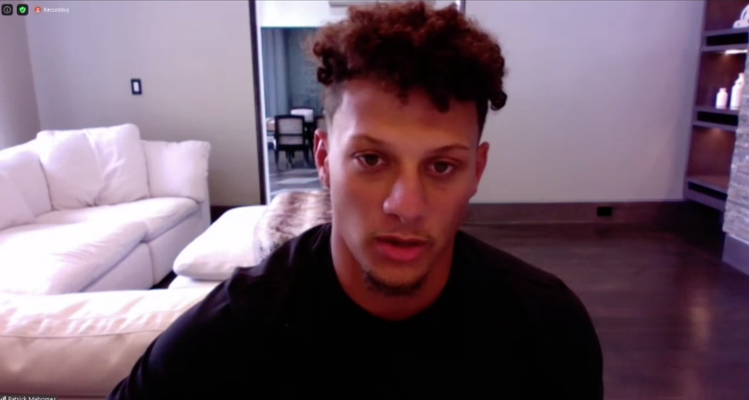 Patrick Mahomes contract conference call