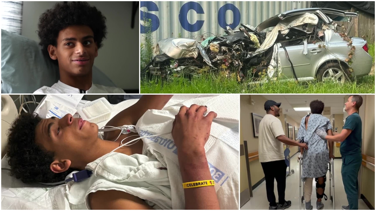 New Kent teen credits 'guardian angel' after surviving serious Route 60 crash