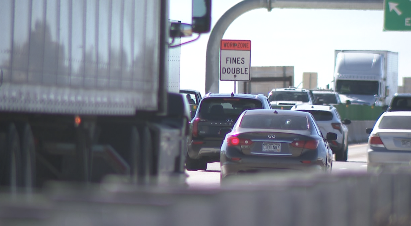 cars traffic work zone 