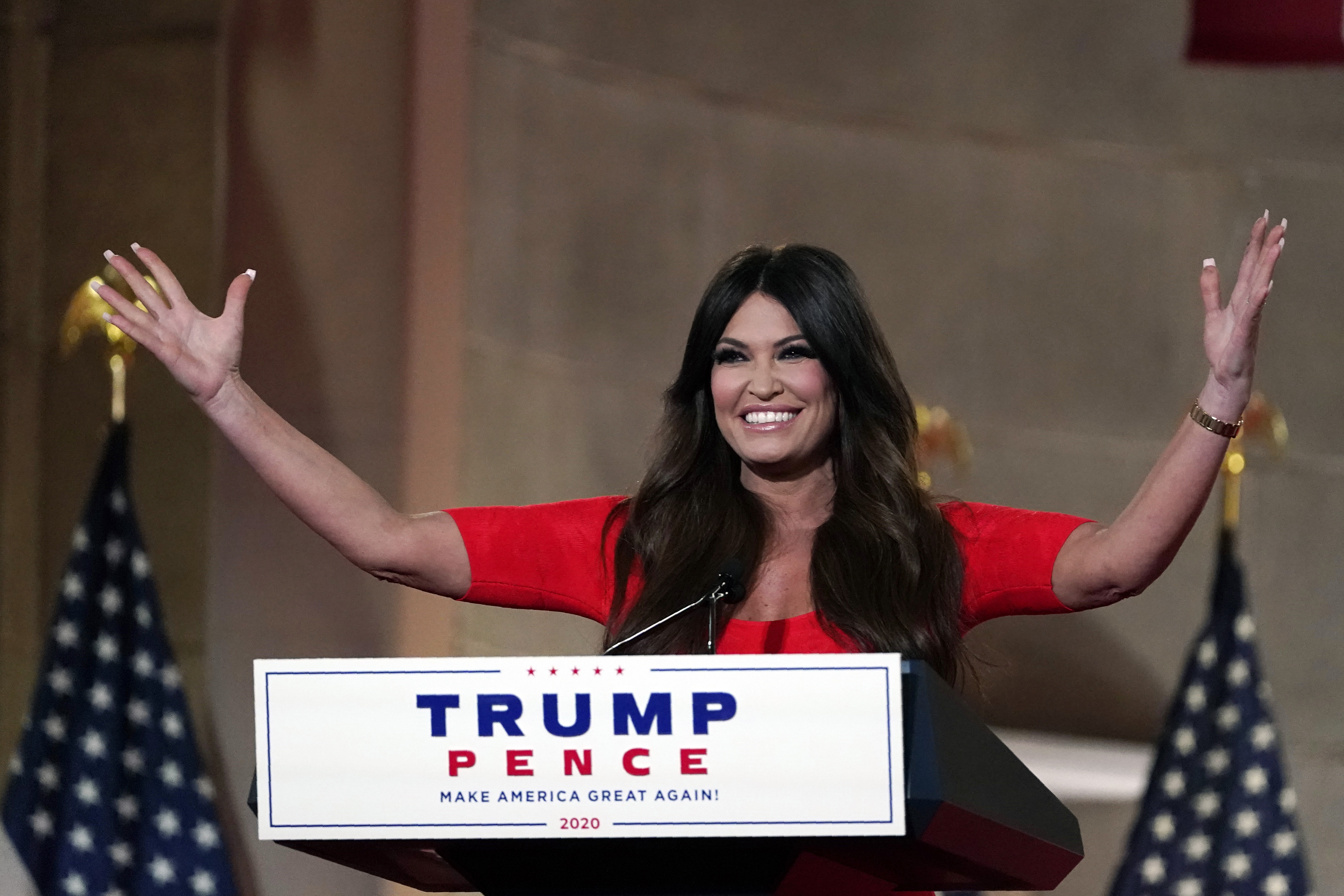 Kimberly Guilfoyle, whose mother is Puerto Rican, claims she’s a first-generation American