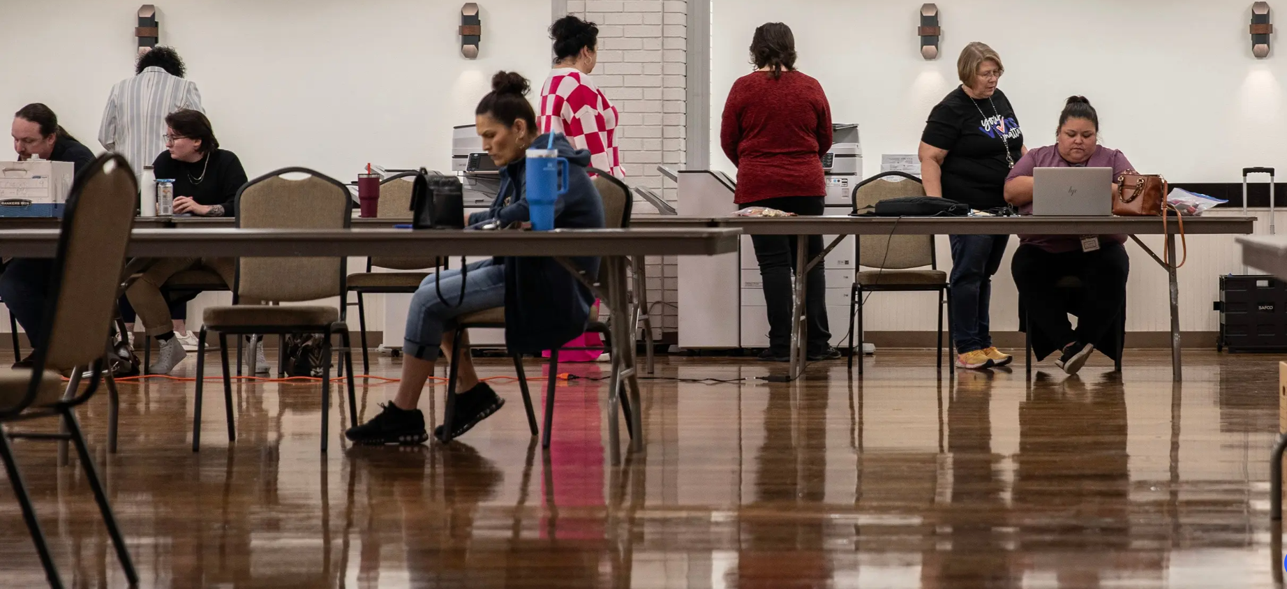 Brazos County election officials