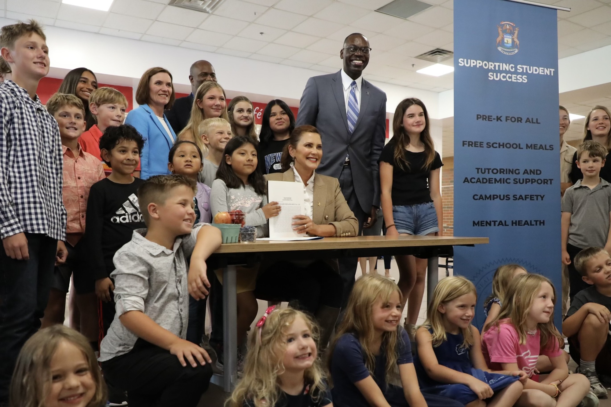 Governor Whitmer signs historic state education budget