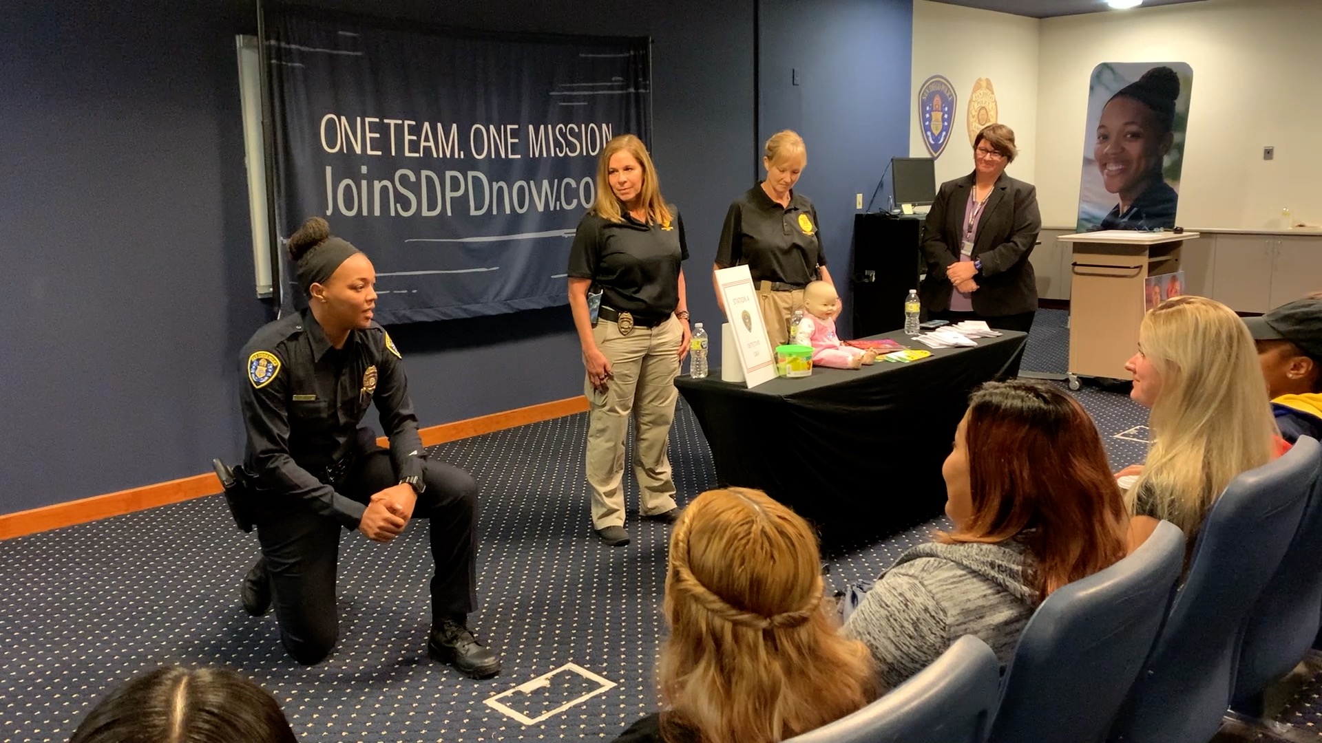 san diego police women's hiting expo