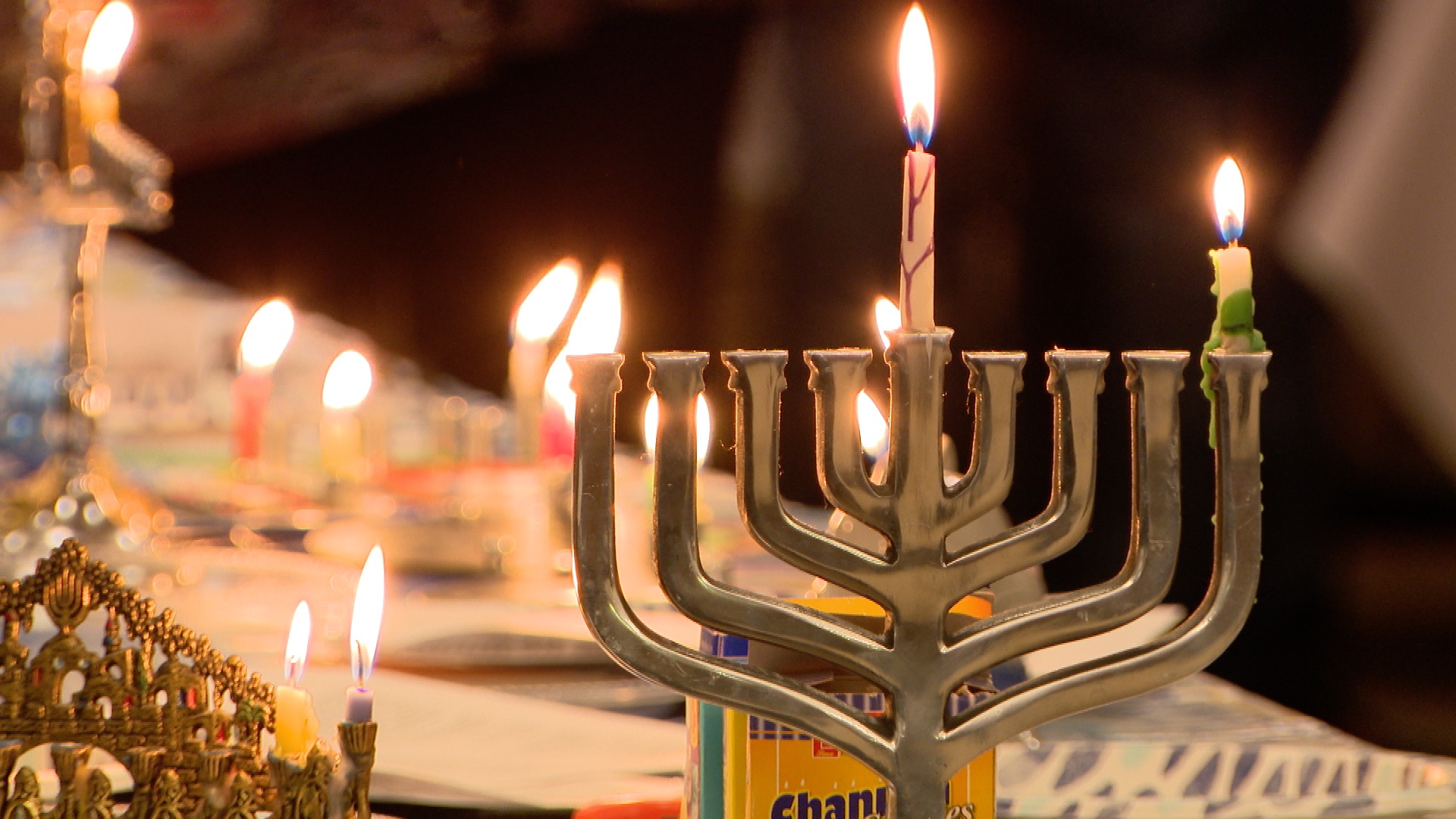 Hanukkah celebration