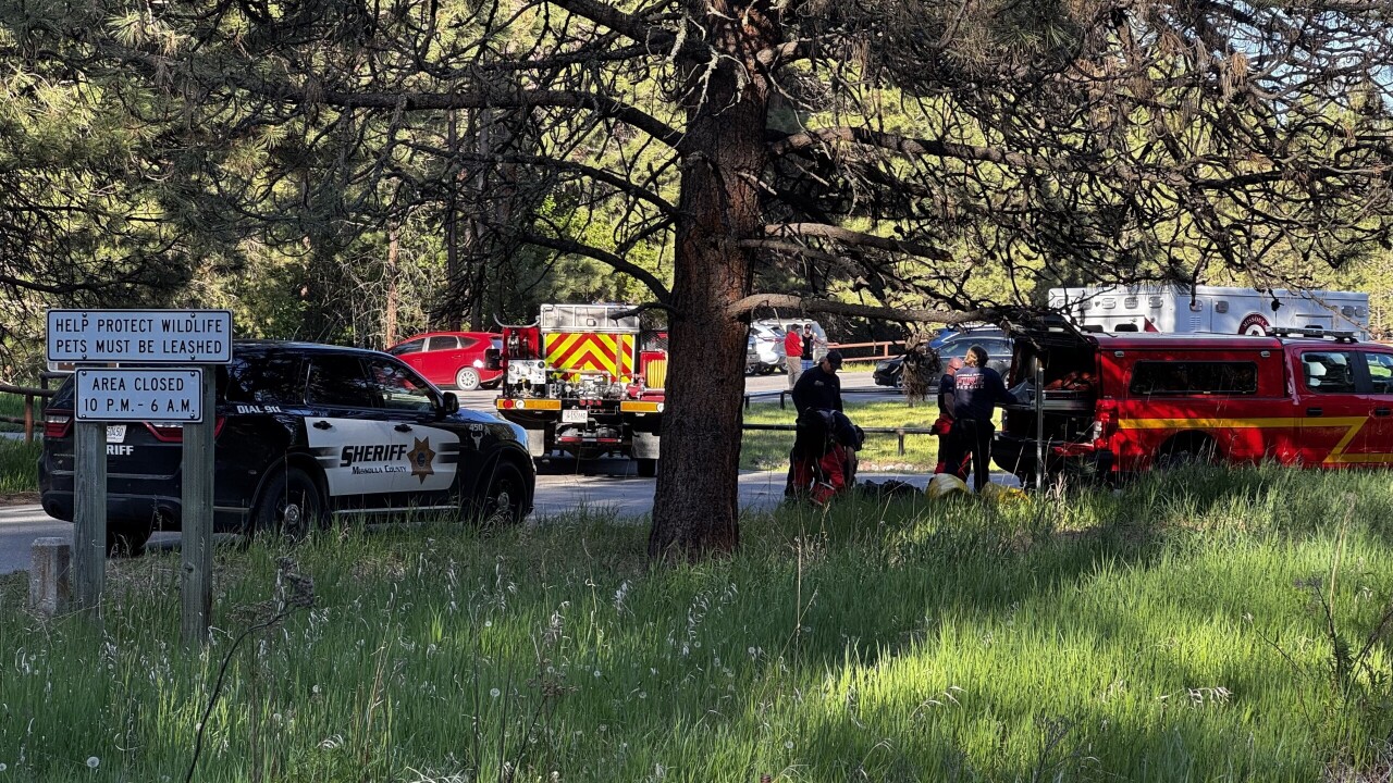 Female dies after being swept downstream in Missoula County