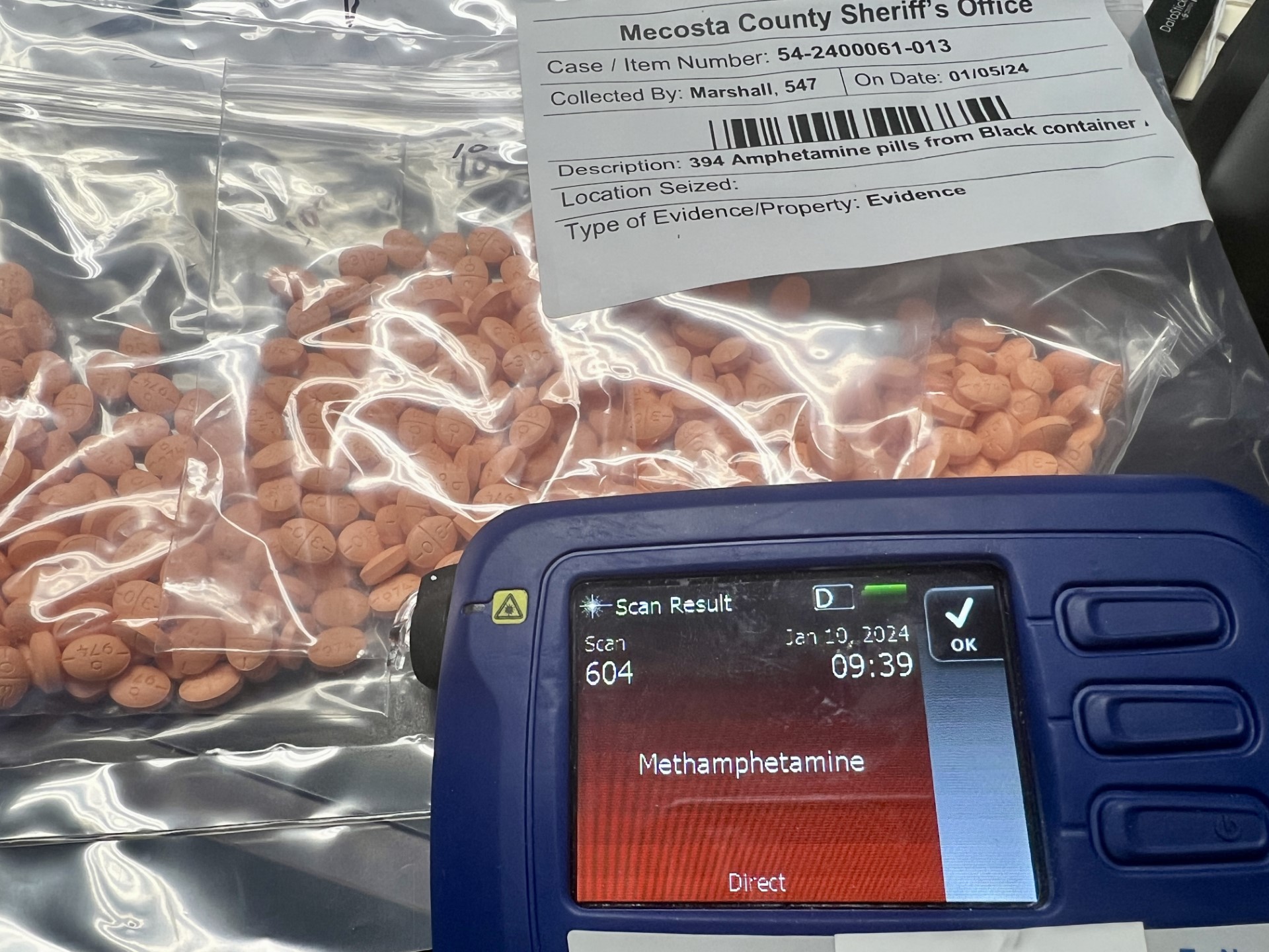 counterfeit methamphetamine pills