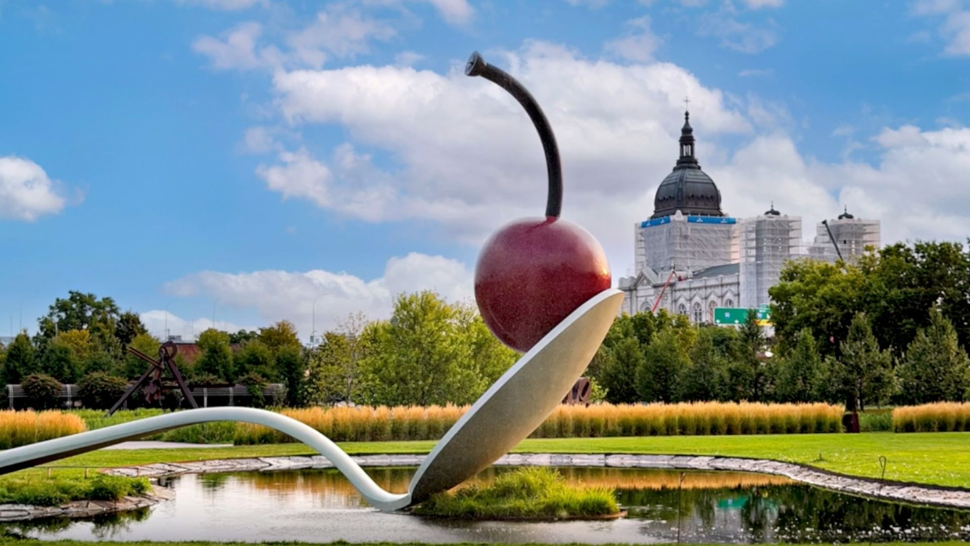 An art instillation in Minneapolis, Minnesota.