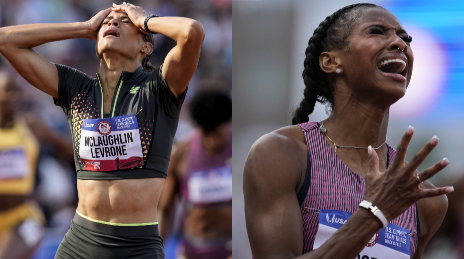 SYDNEY MCLAUGHLIN-LEVRONE AND MASAI RUSSELL