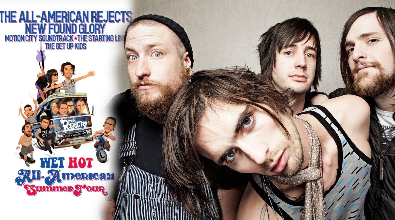 The All-American Rejects to bring its ‘Wet Hot All-American Summer Tour’ to Phoenix, Arizona