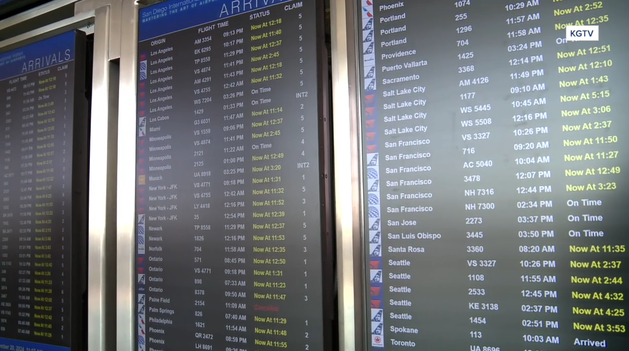 delays at san diego airport 12/20/24