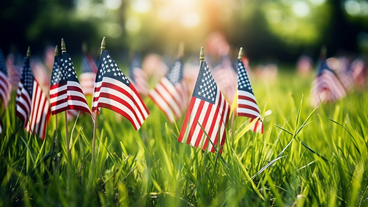 Memorial Day Flags