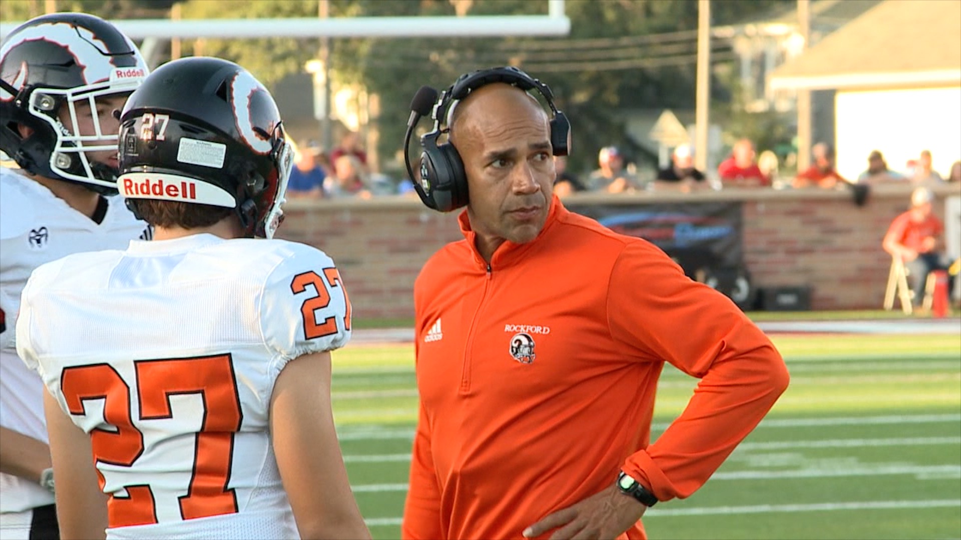 Brent Cumming, Rockford football
