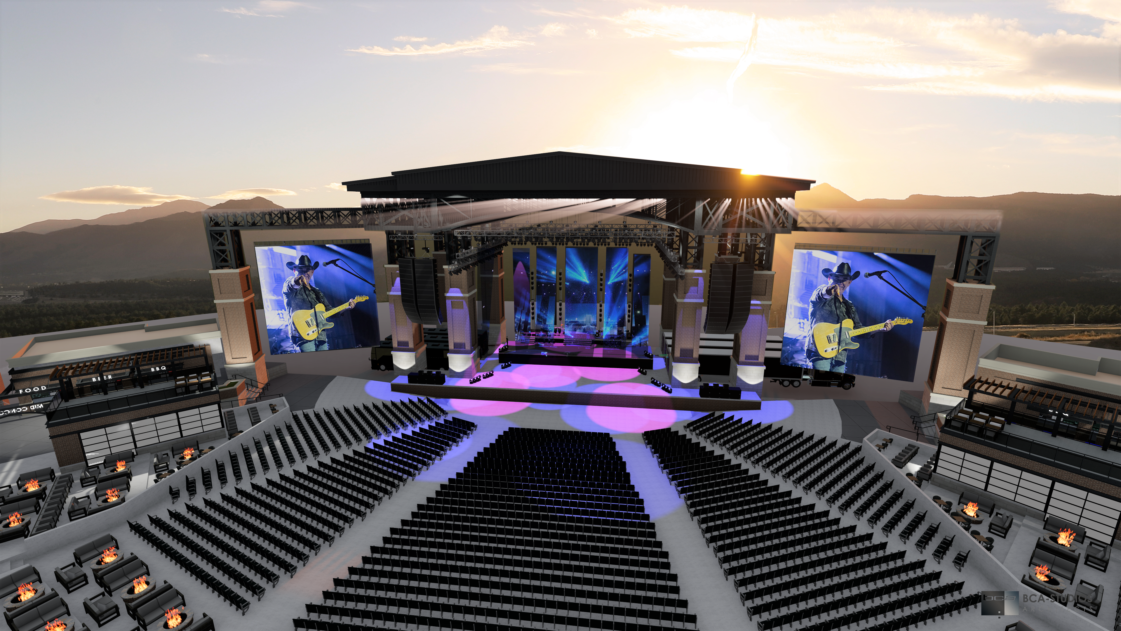 Outdoor amphitheater with 8,000 seats to be built in northern Colorado Springs