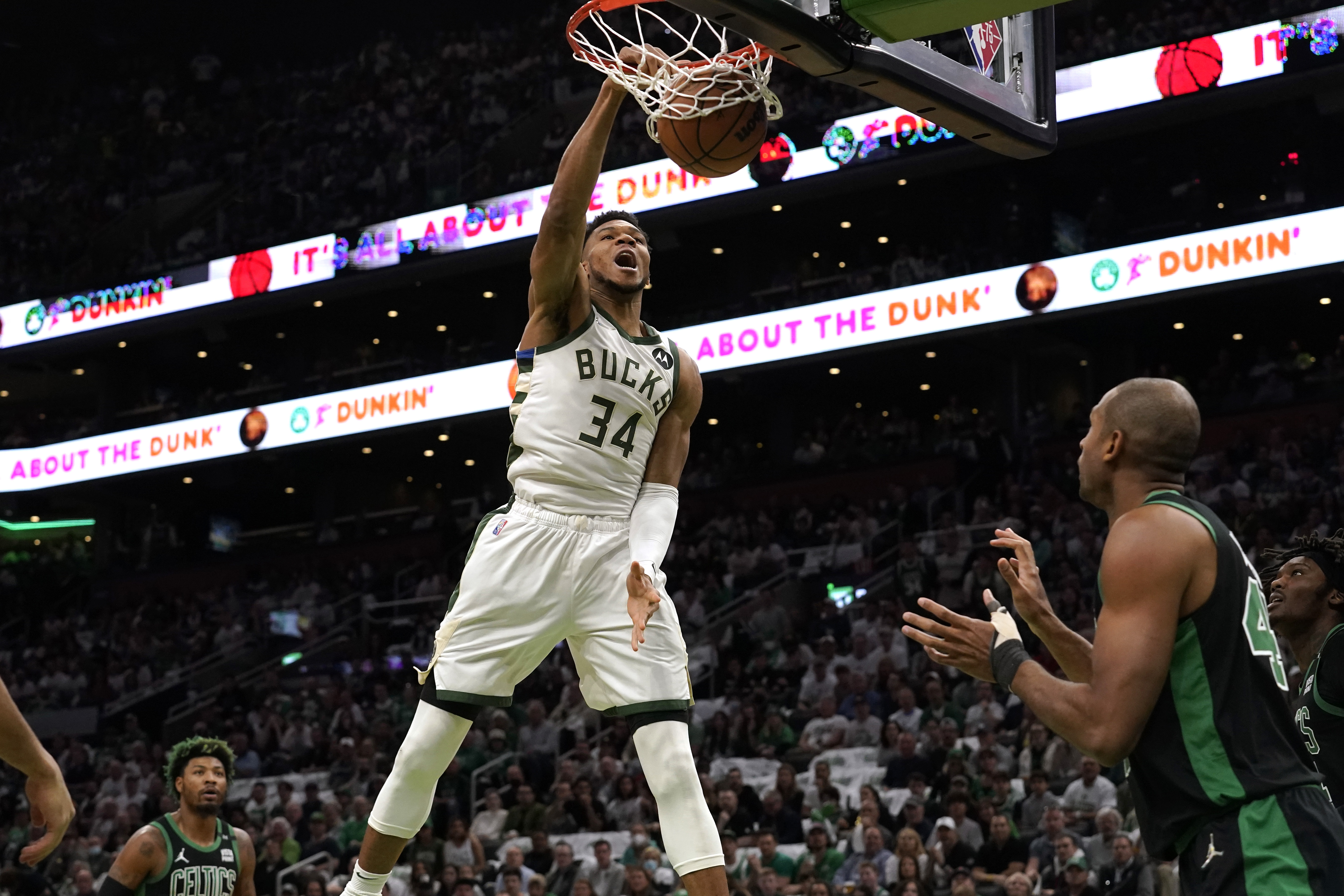 Bucks Celtics Basketball