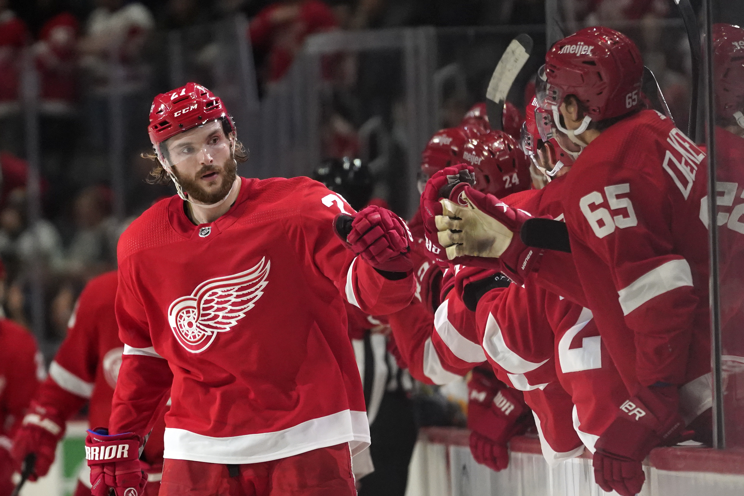Predators Red Wings Hockey