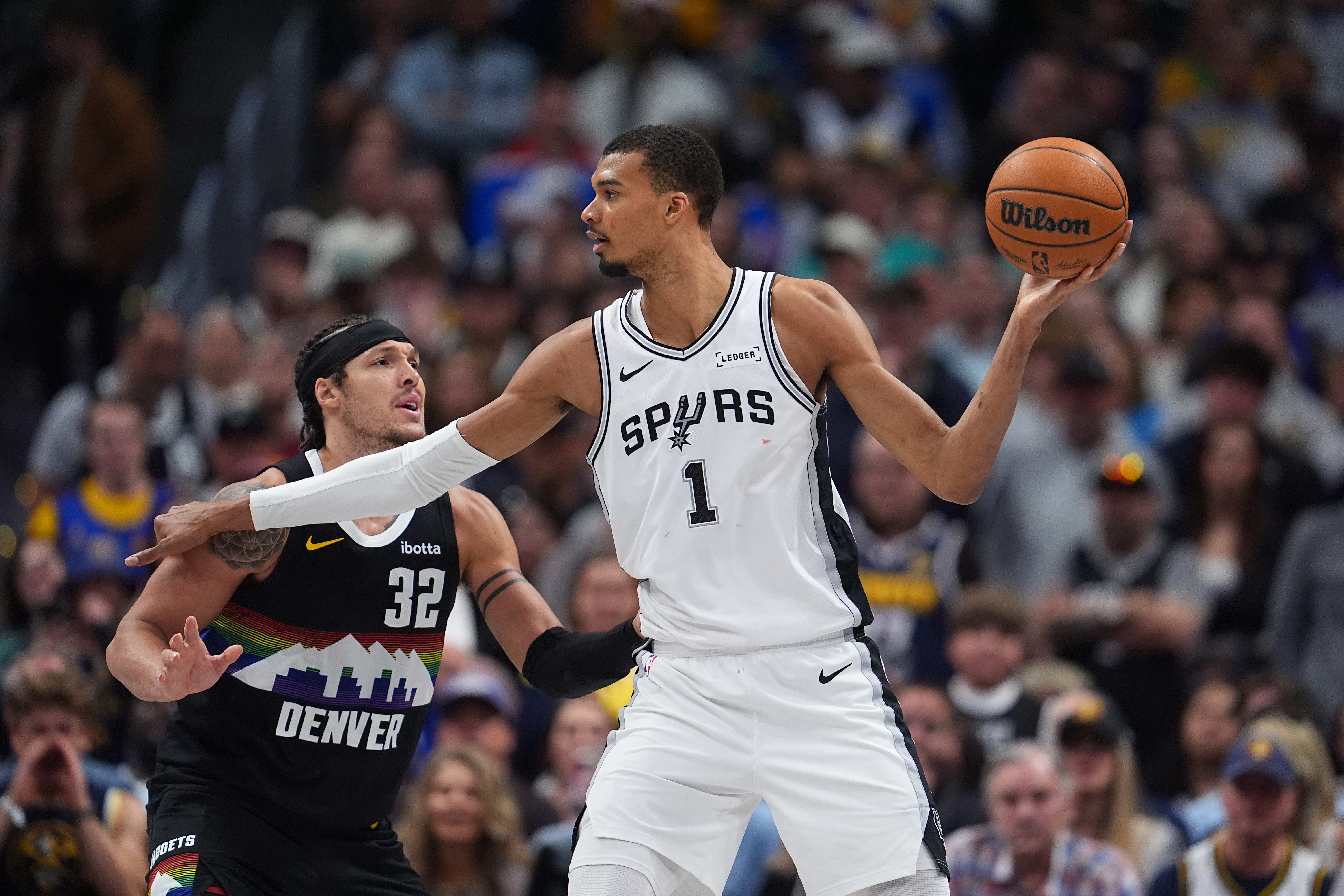 Spurs Nuggets Basketball