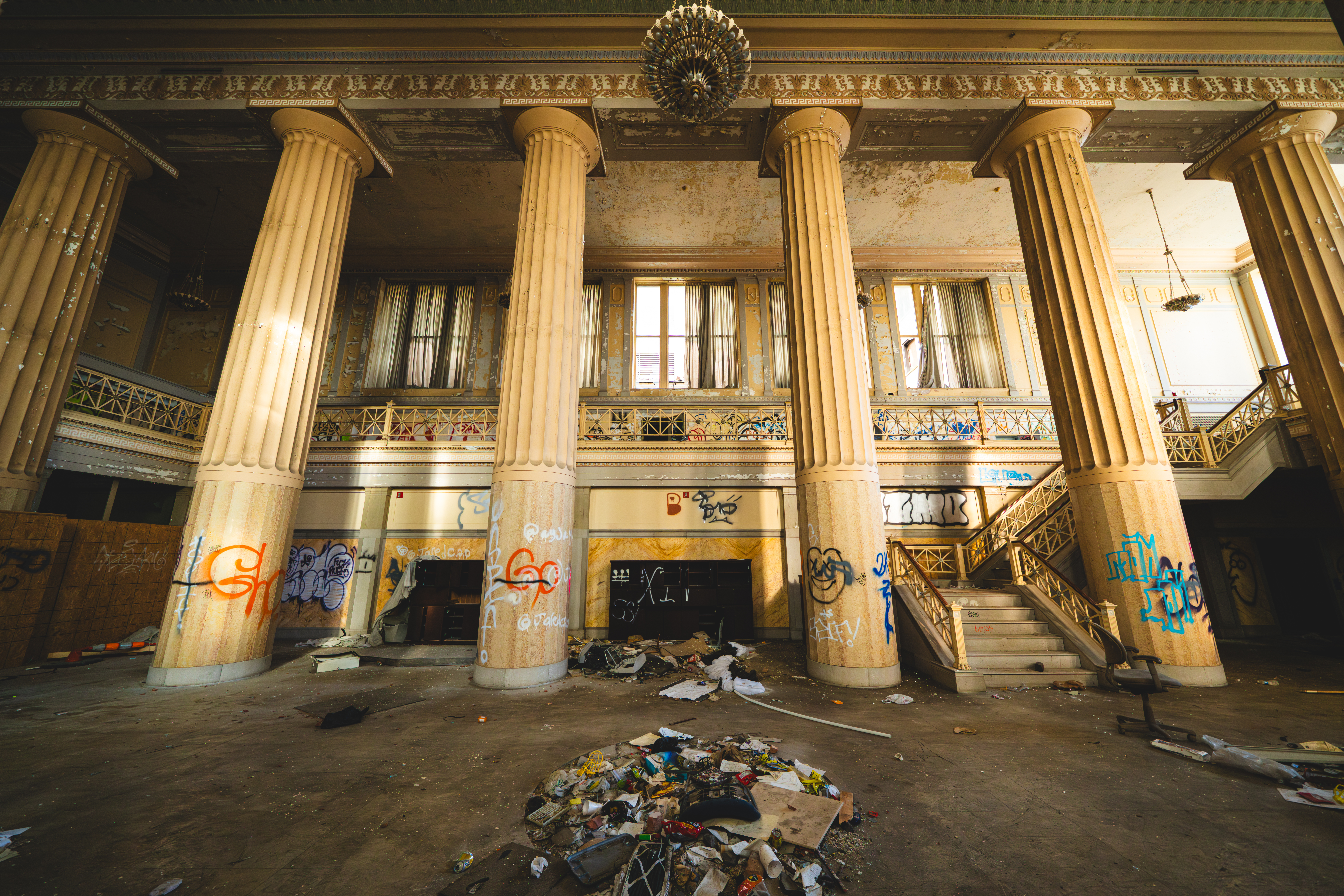 Abandoned Kansas City Federal Reserve building