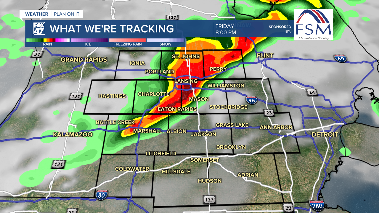 Storms roll through from 6 PM to 10 PM this evening bringing potential severe impacts across our neighborhoods