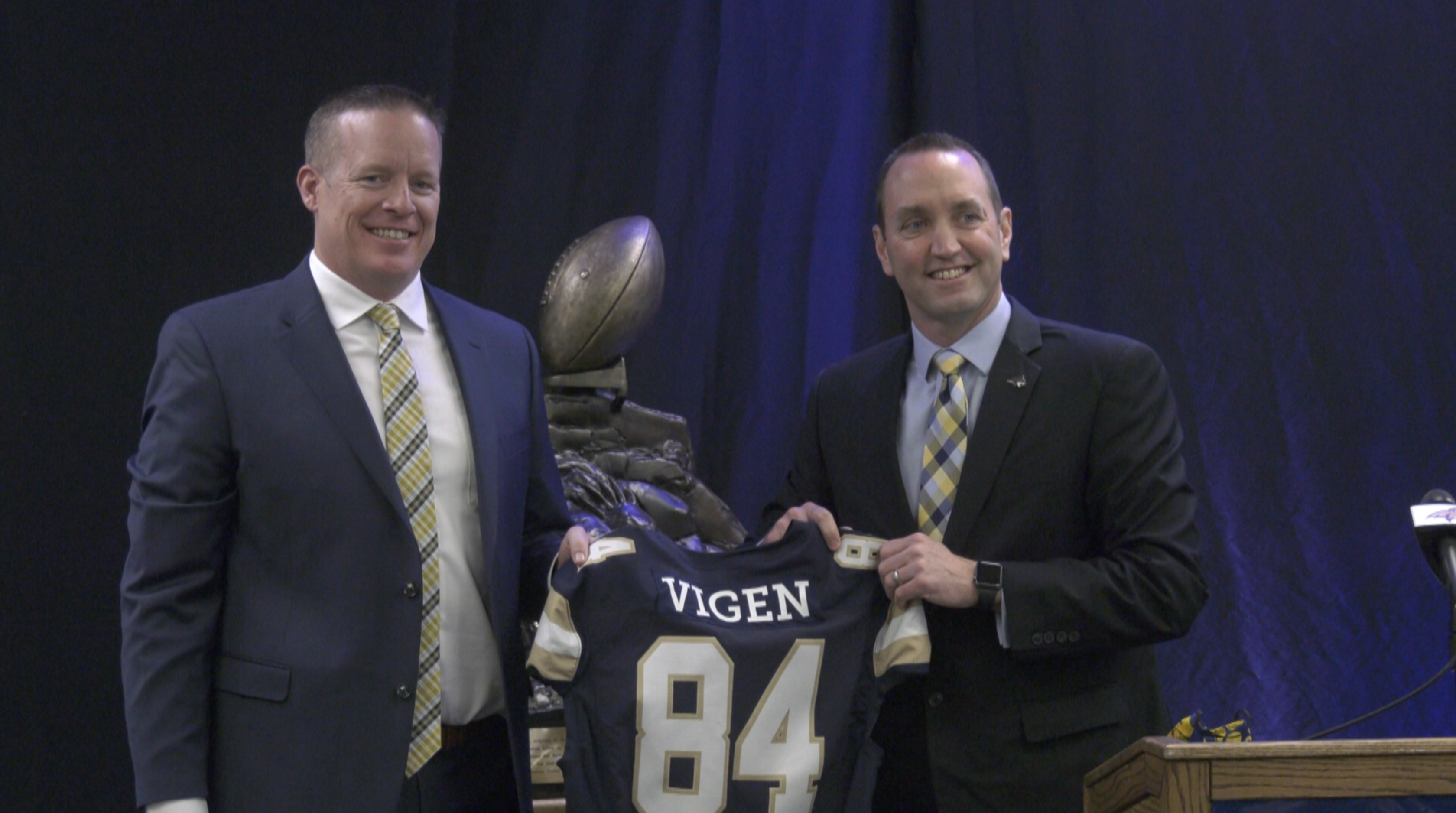 Montana State officially introduces new head football coach Brent Vigen