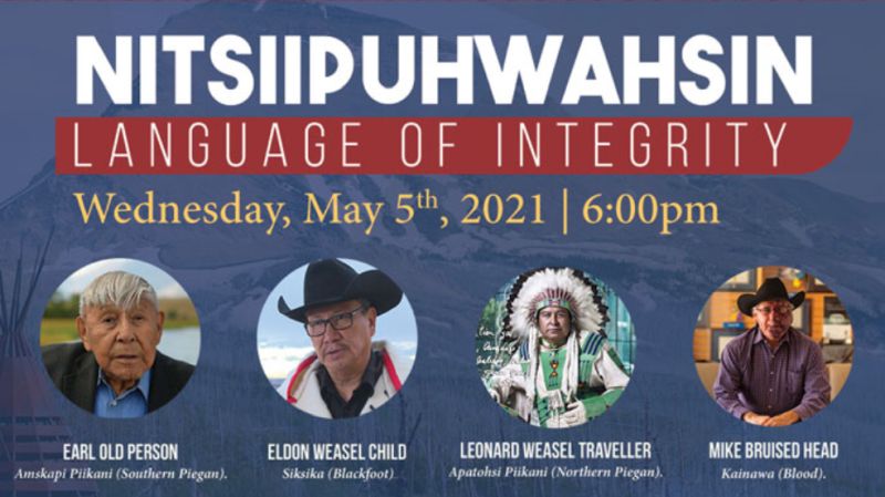 "Nitsiipuhwahsin -Language of integrity"
