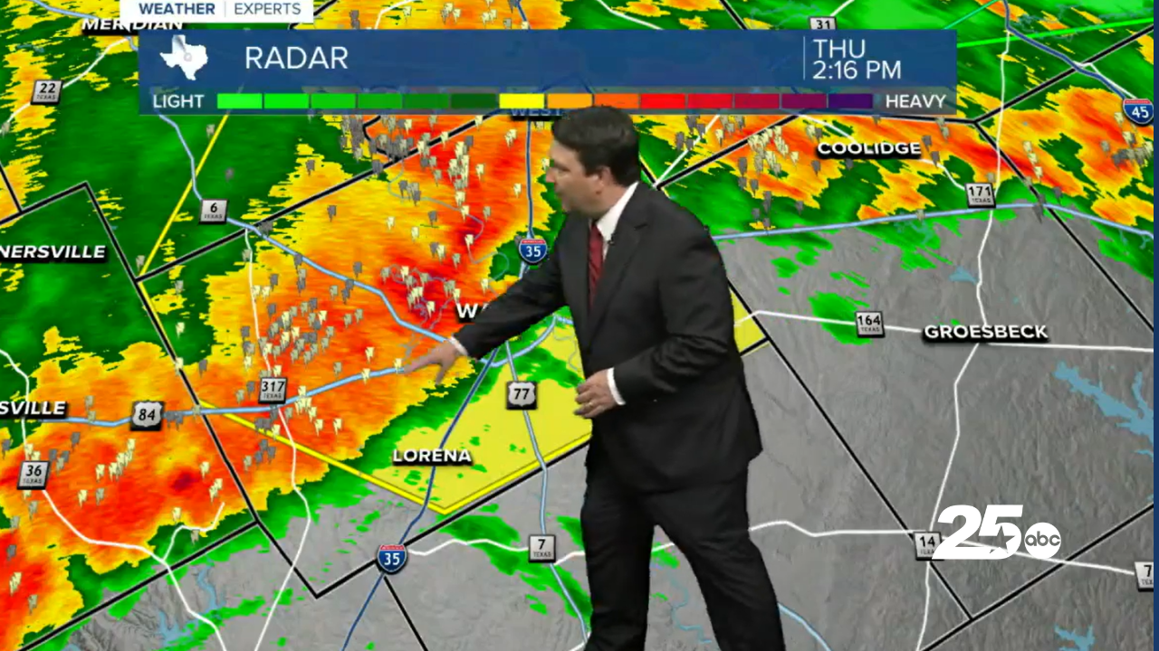 Radar screen grab for Aprul 24