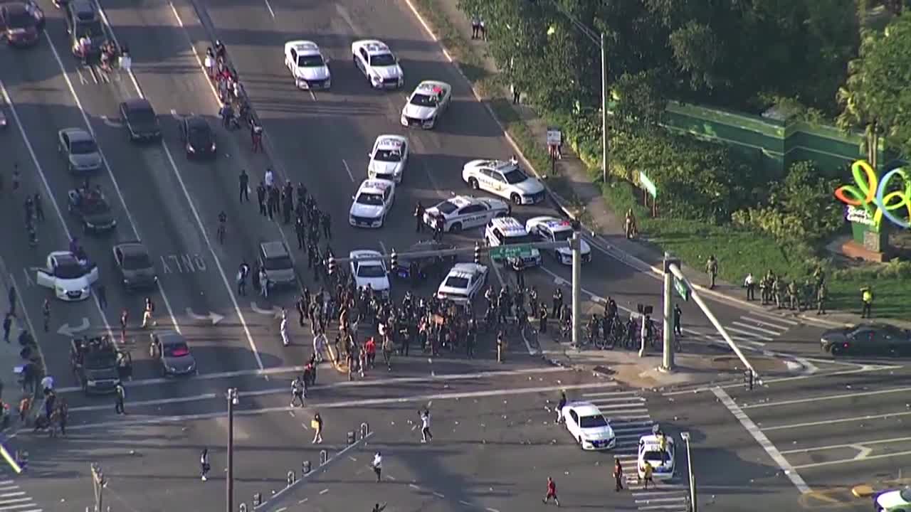 Hundreds Of People Gather Across Tampa Bay To Protest After Death