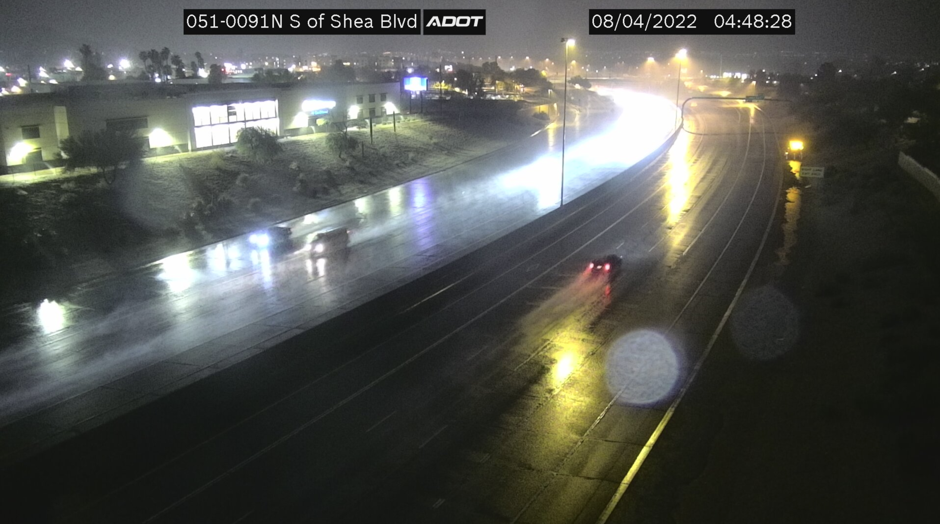 SR 51 at Shea Heavy Rain 8-4-22