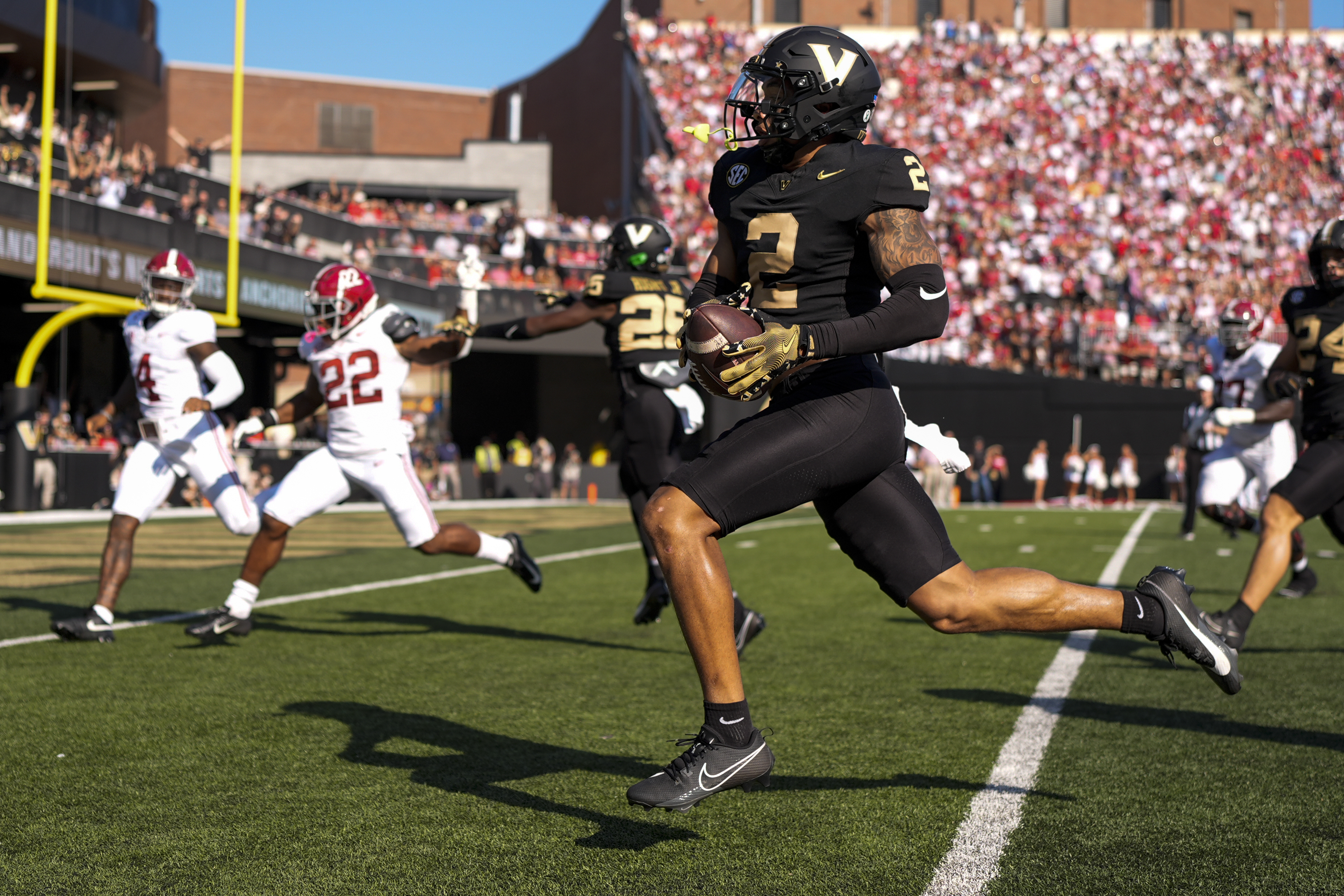 APTOPIX Alabama Vanderbilt Football