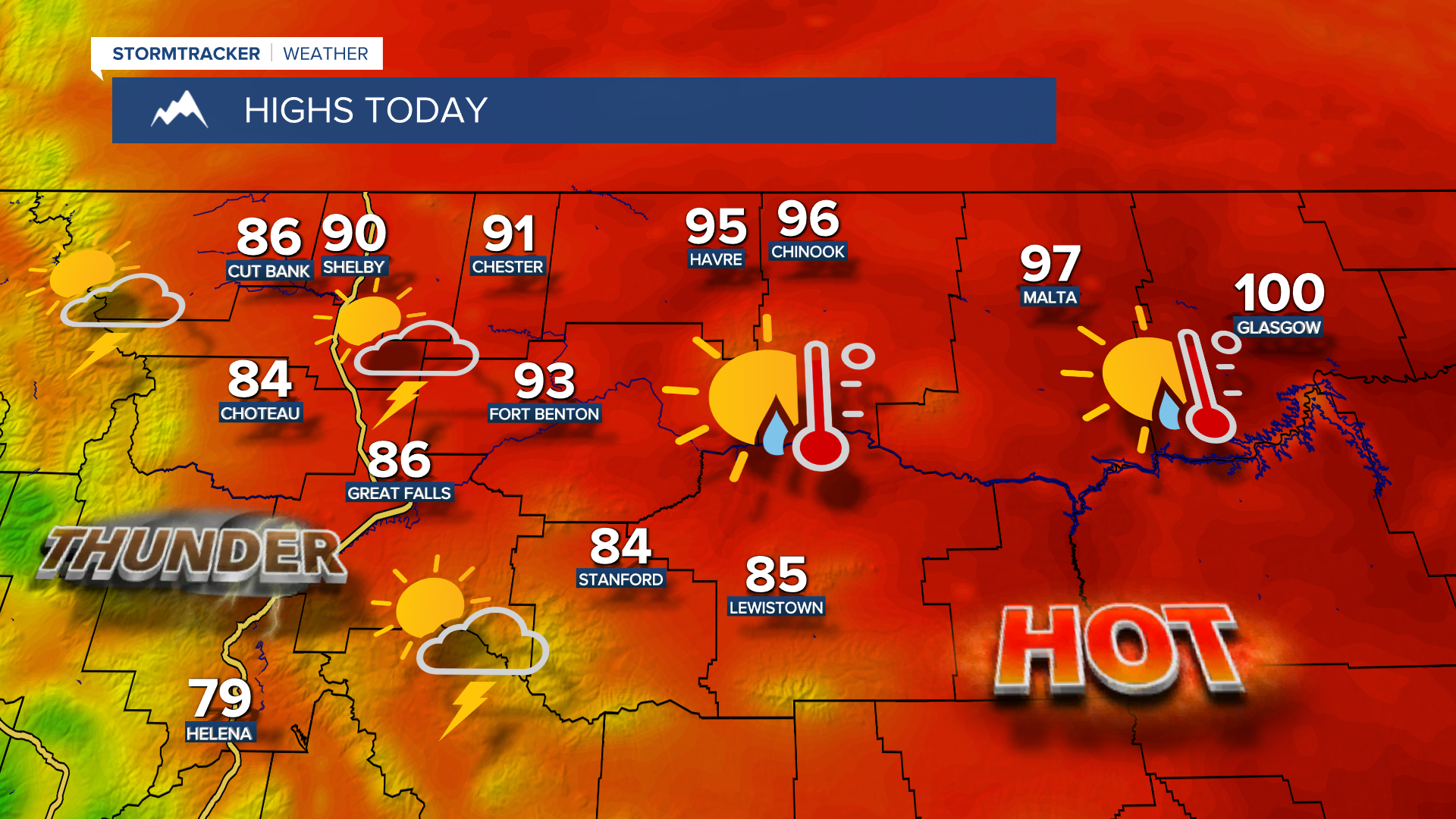 Highs Today
