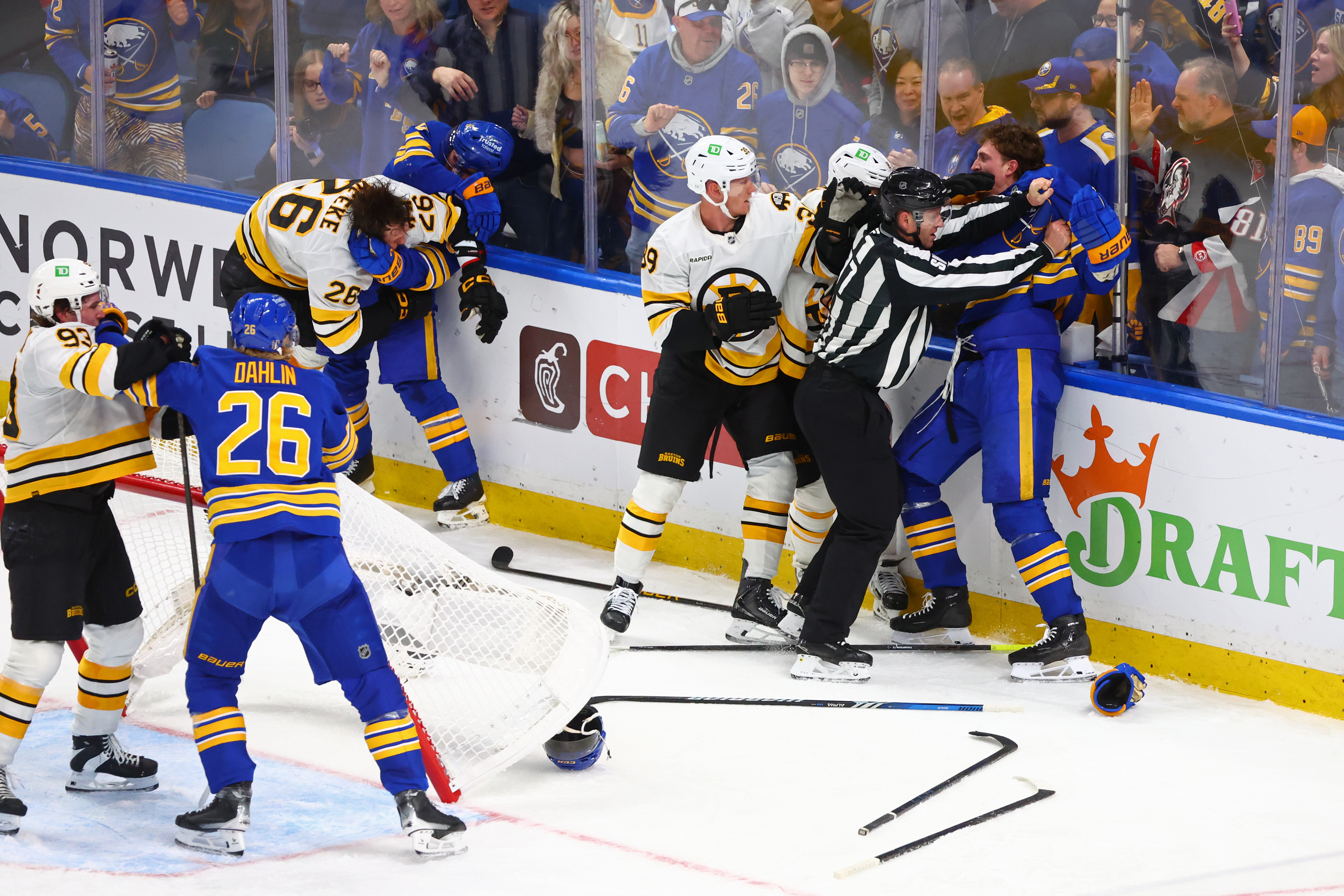 Bruins Sabres Hockey