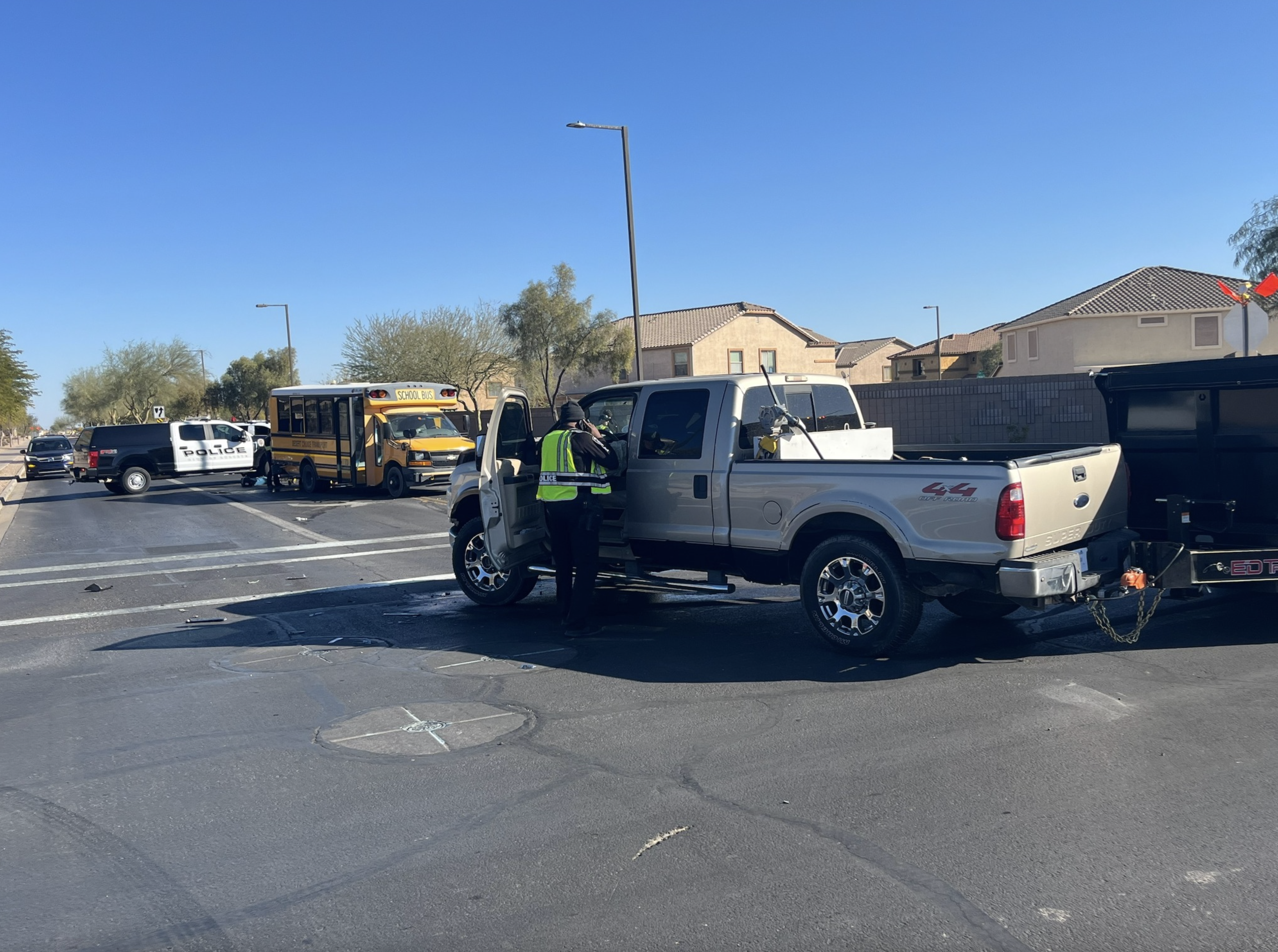 yuma and watson rd crash school bus 
