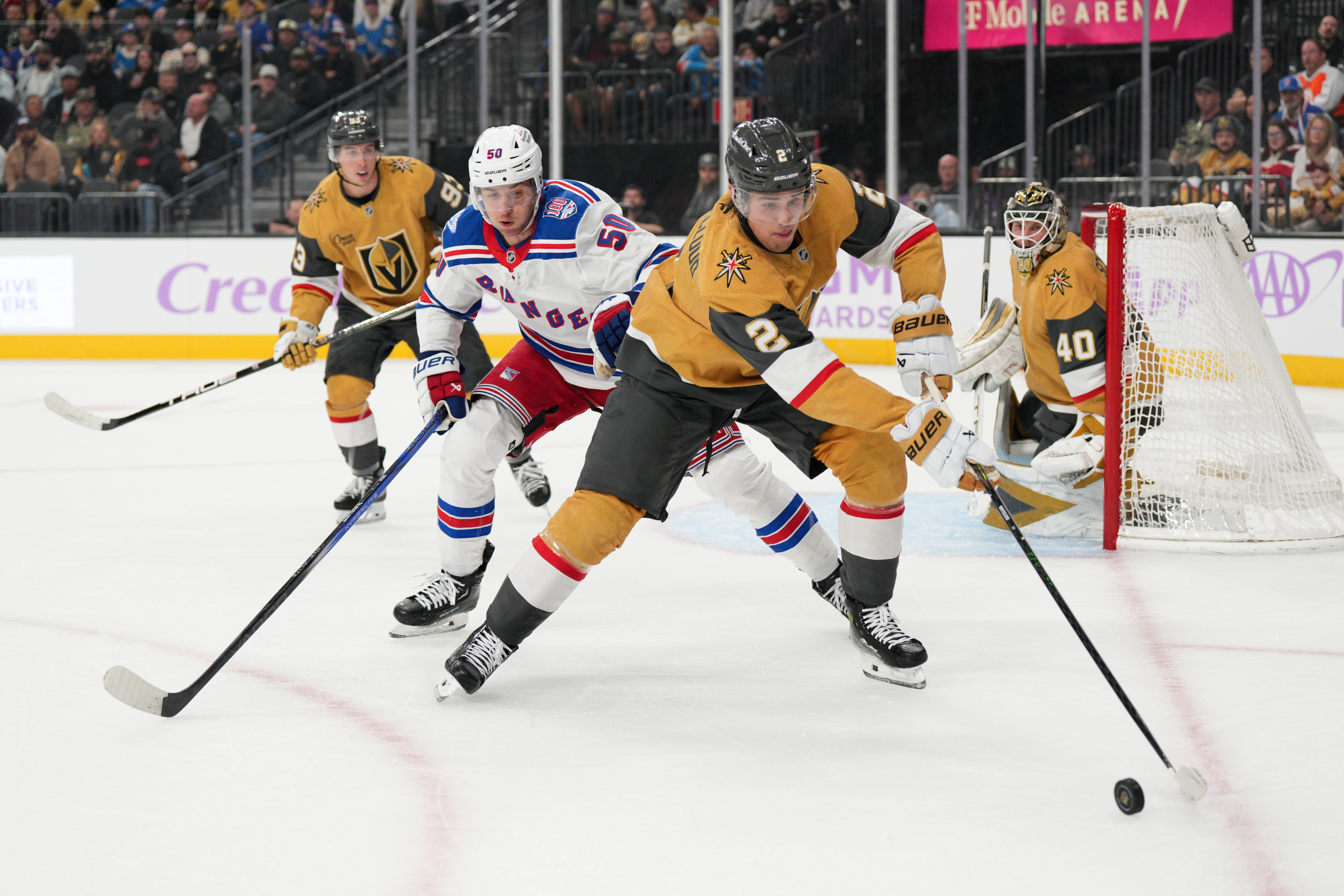 Rangers Golden Knights Hockey