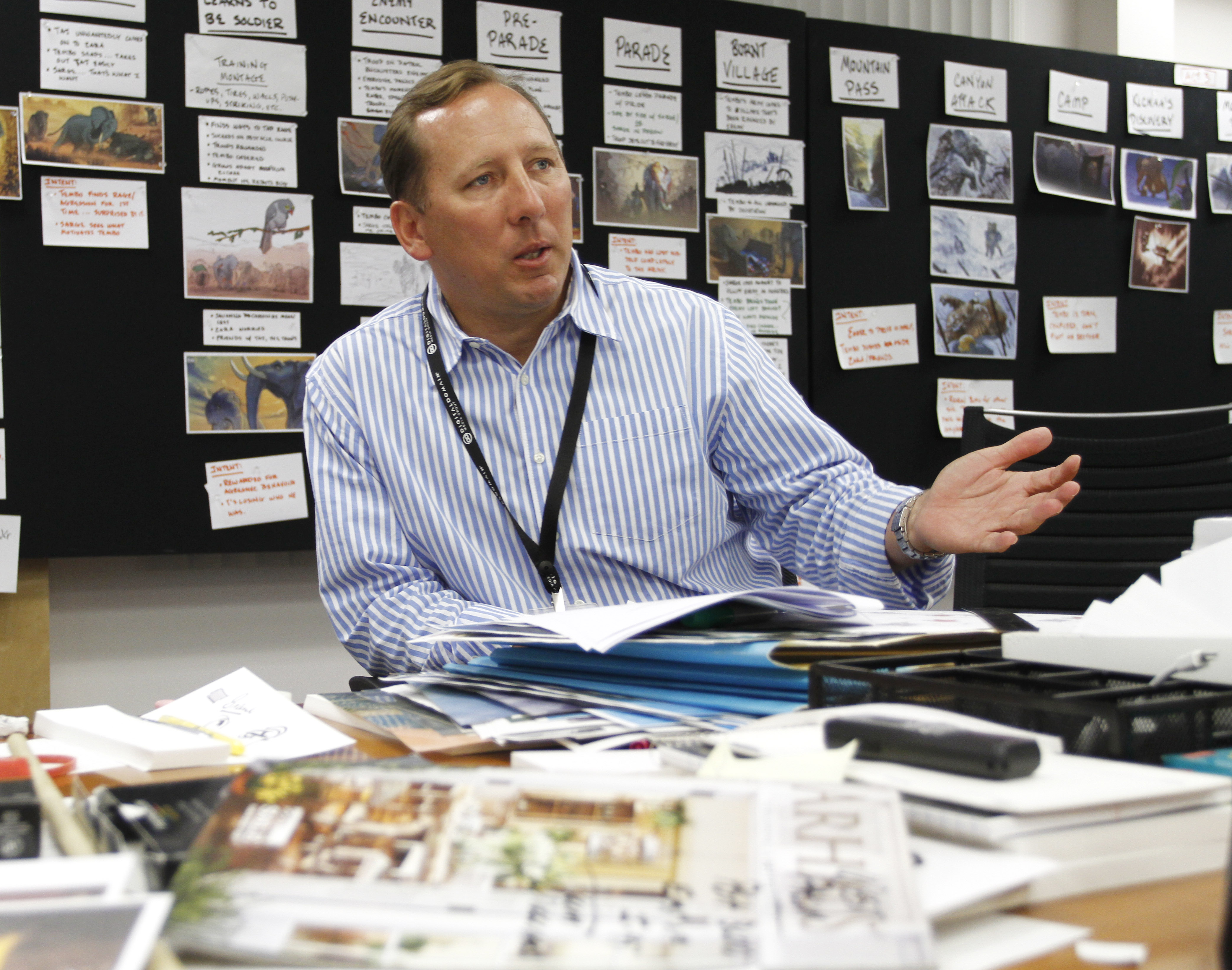 John Textor at Digital Domain in Port St. Lucie in 2011
