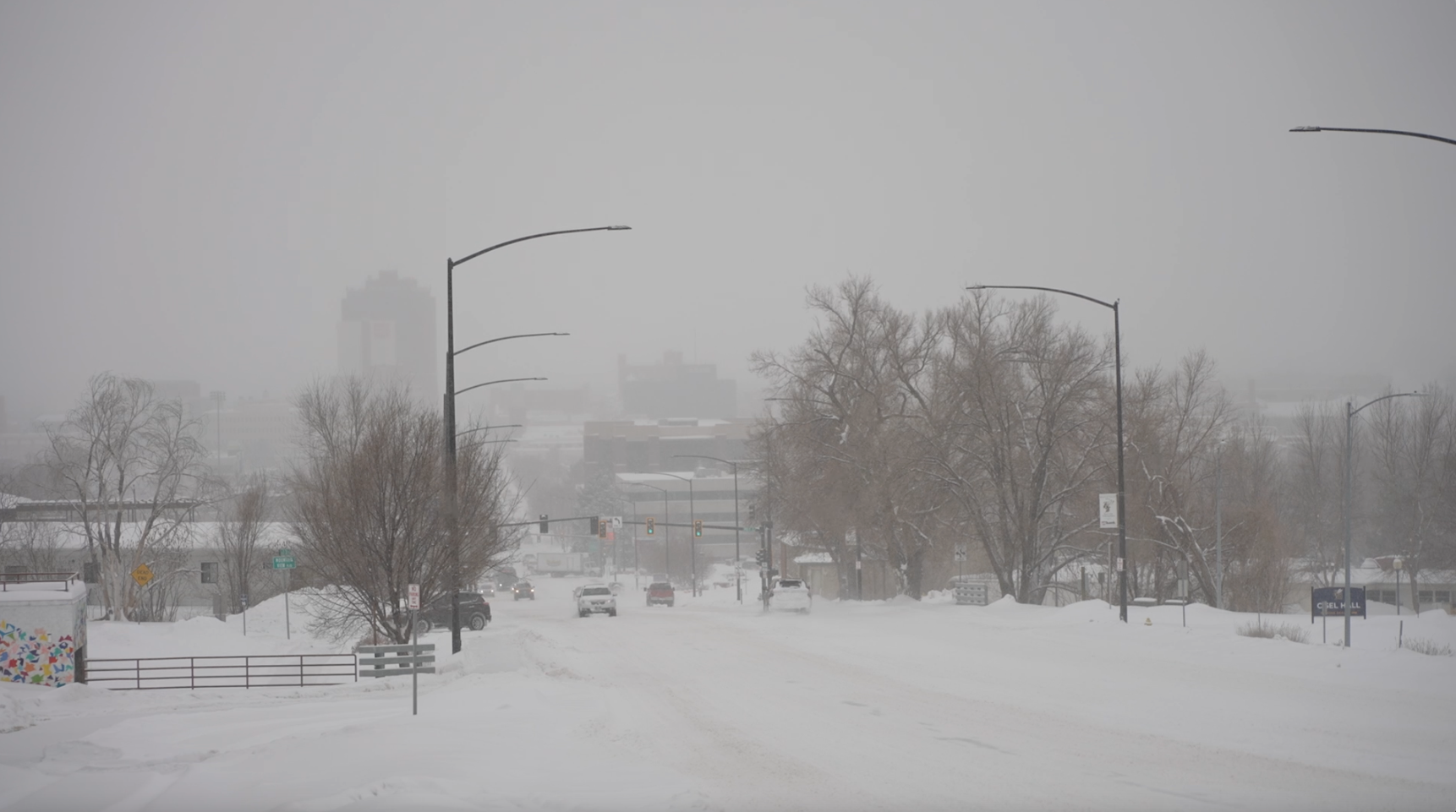 Billings, MT in the winter