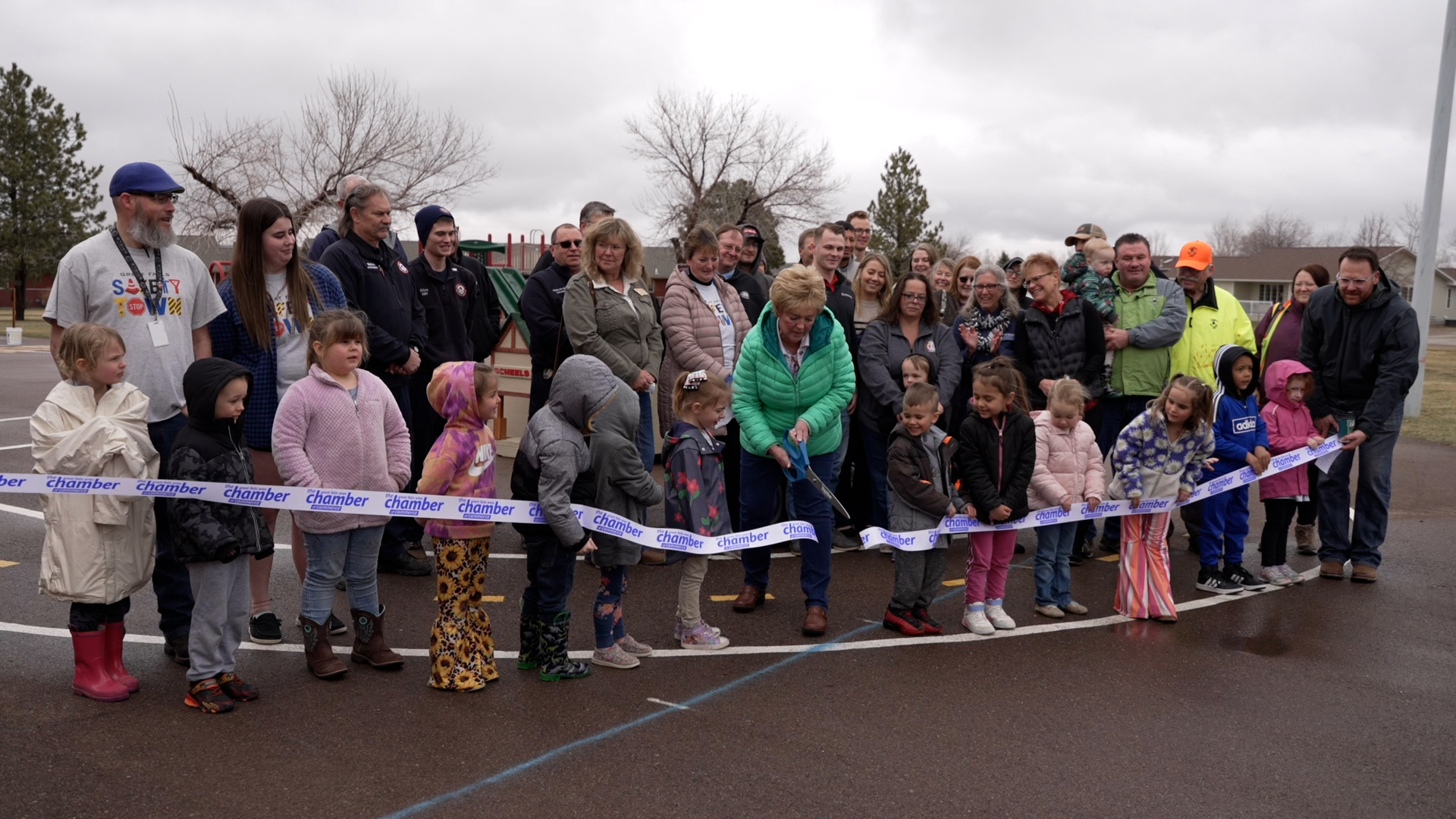 Safety Town Ribbon Cutting