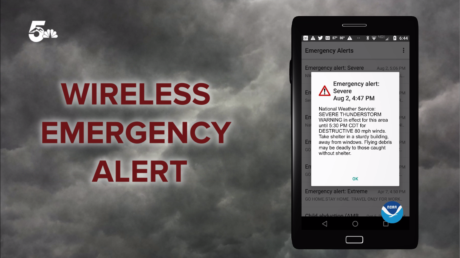 WEA Wireless Emergency Alert