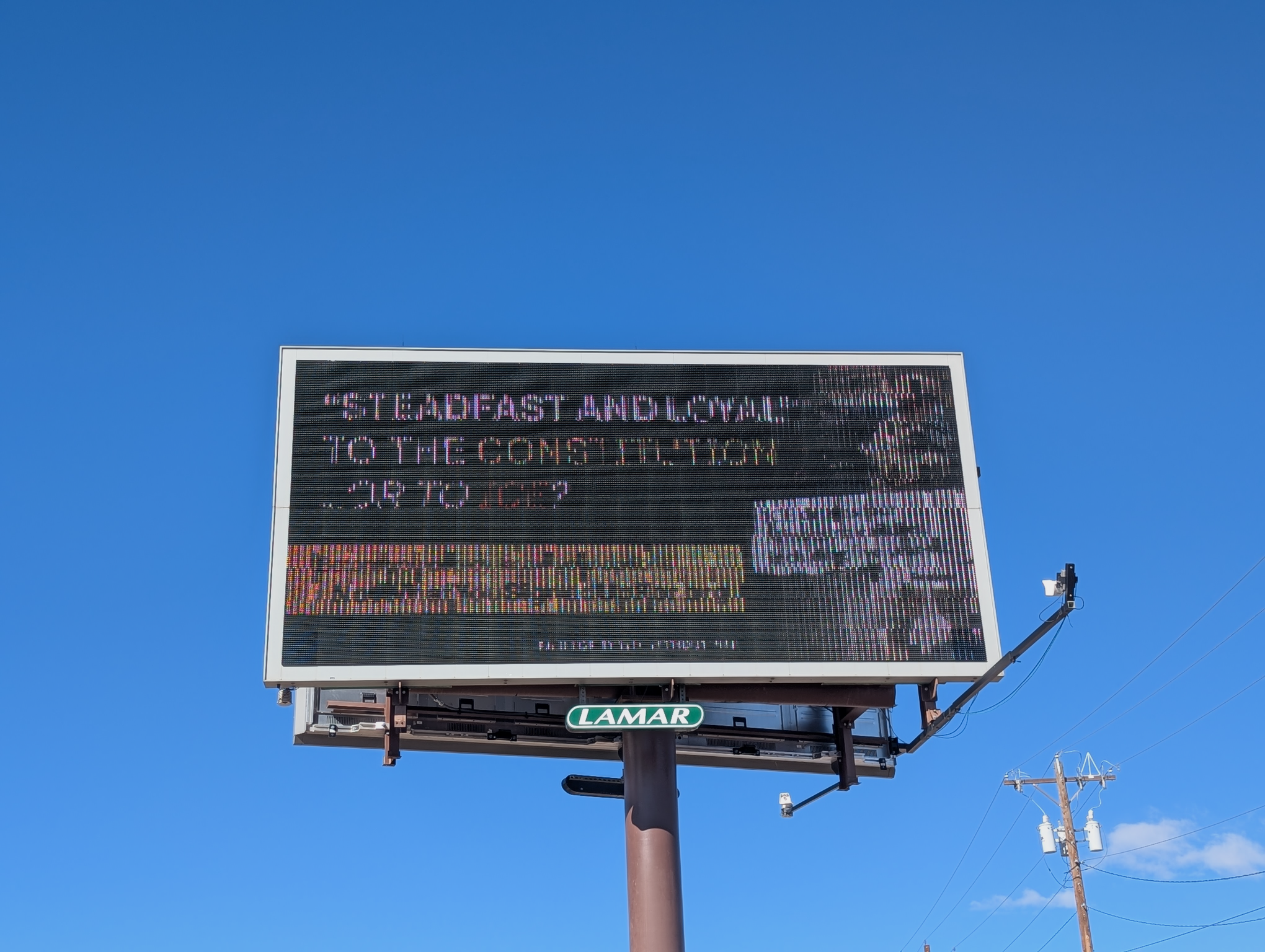 Win Without War Fort Carson Billboard 