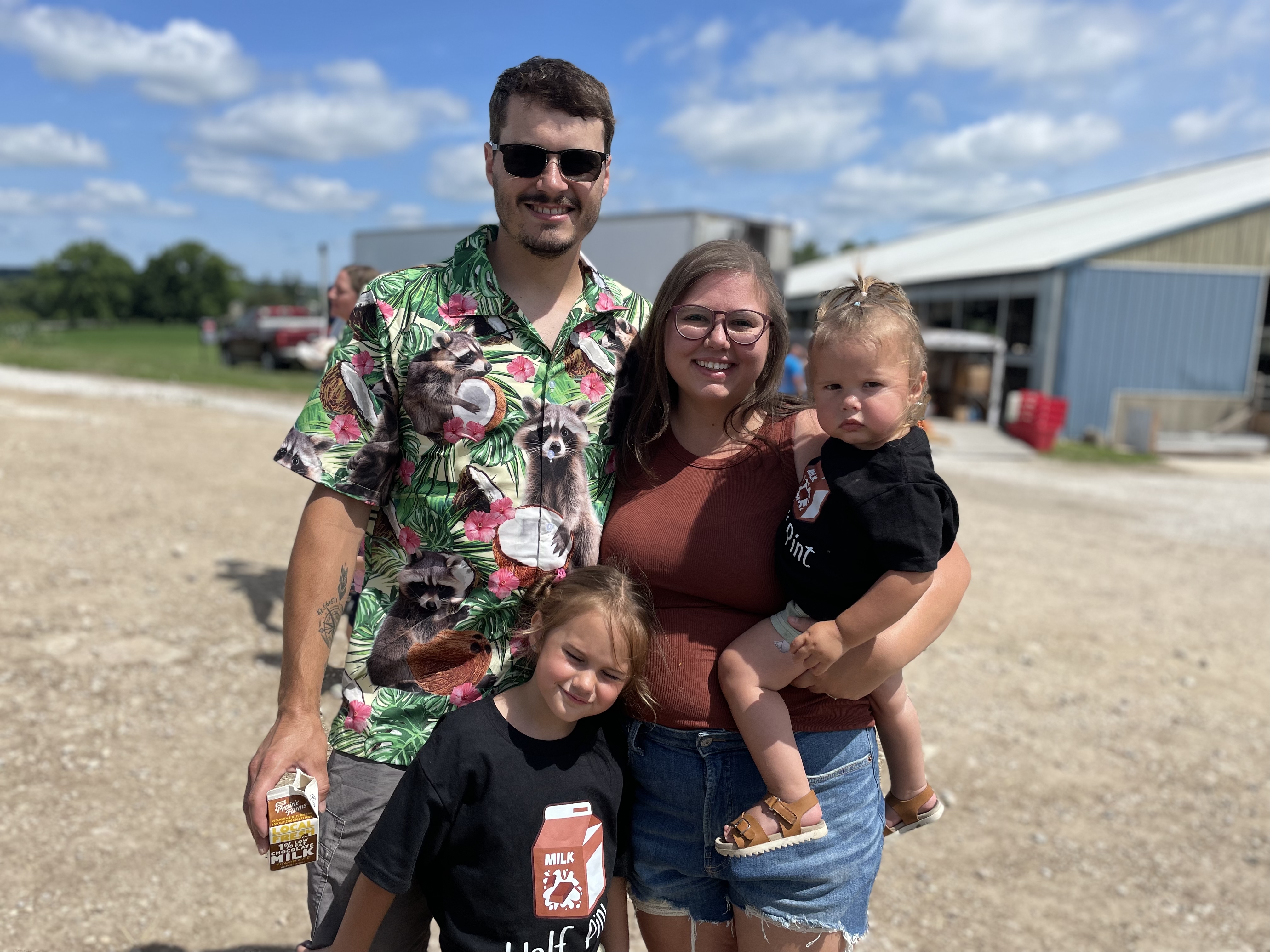 Alison Defaut and family