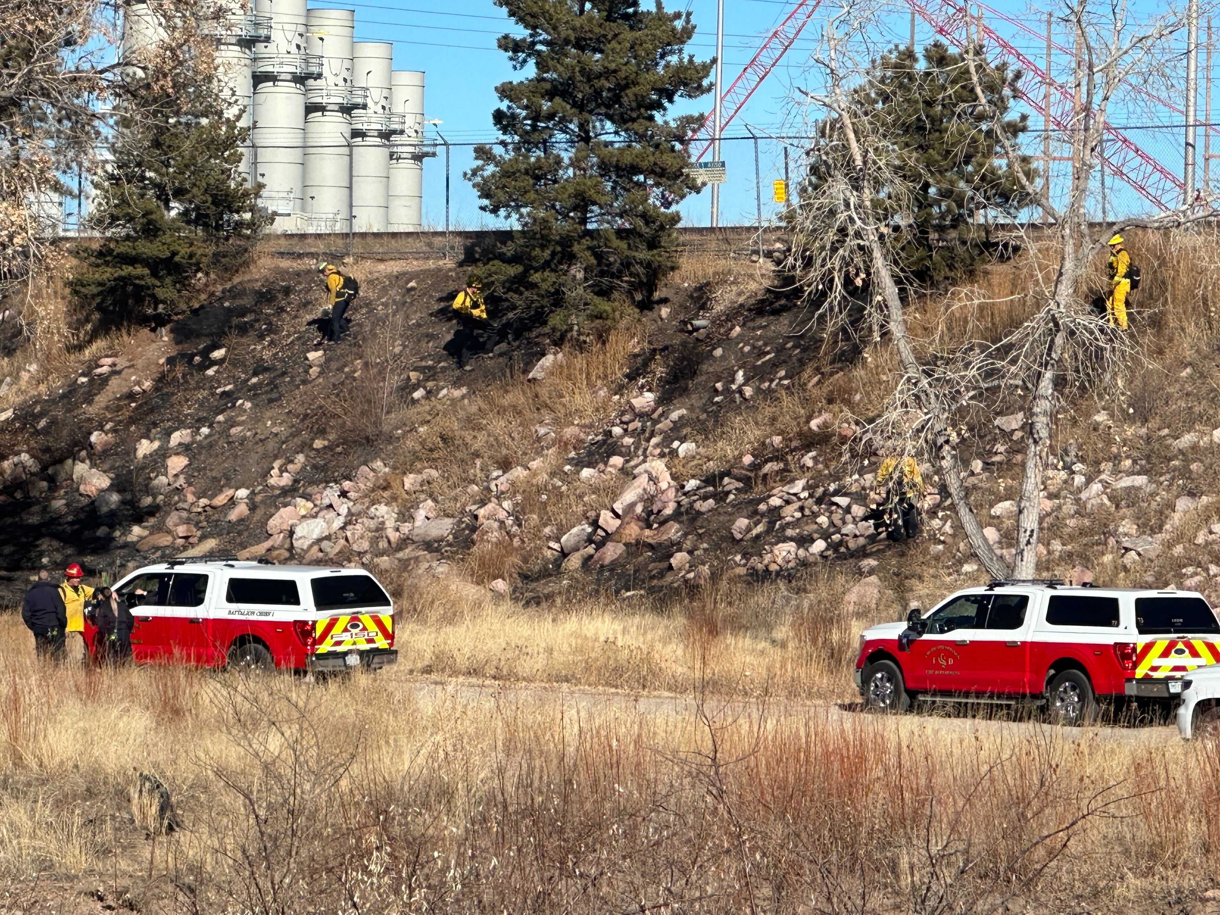 I-25 and S. Tejon St. Fire 